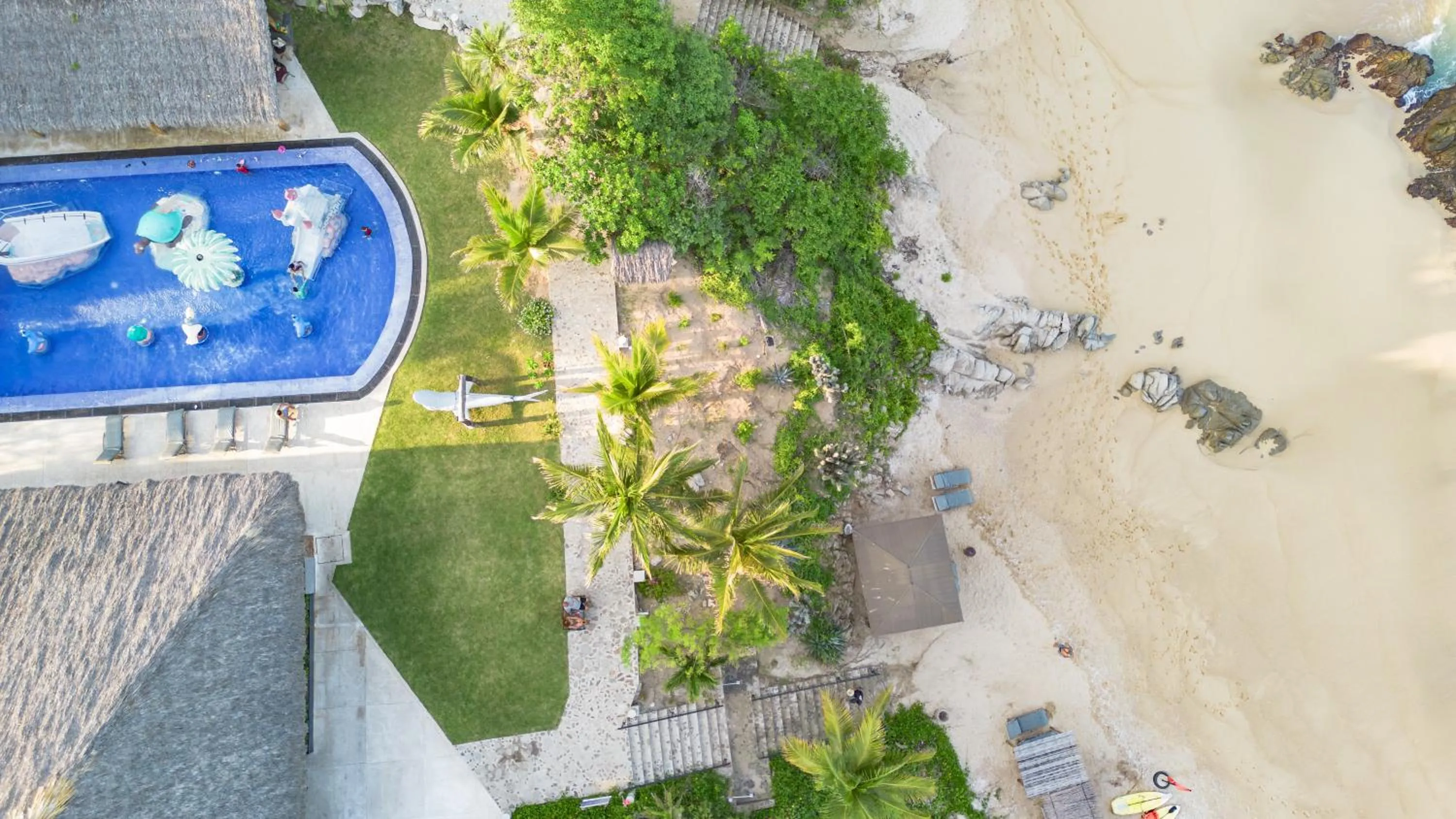 Bird's eye view in Coral Blue Huatulco All Inclusive