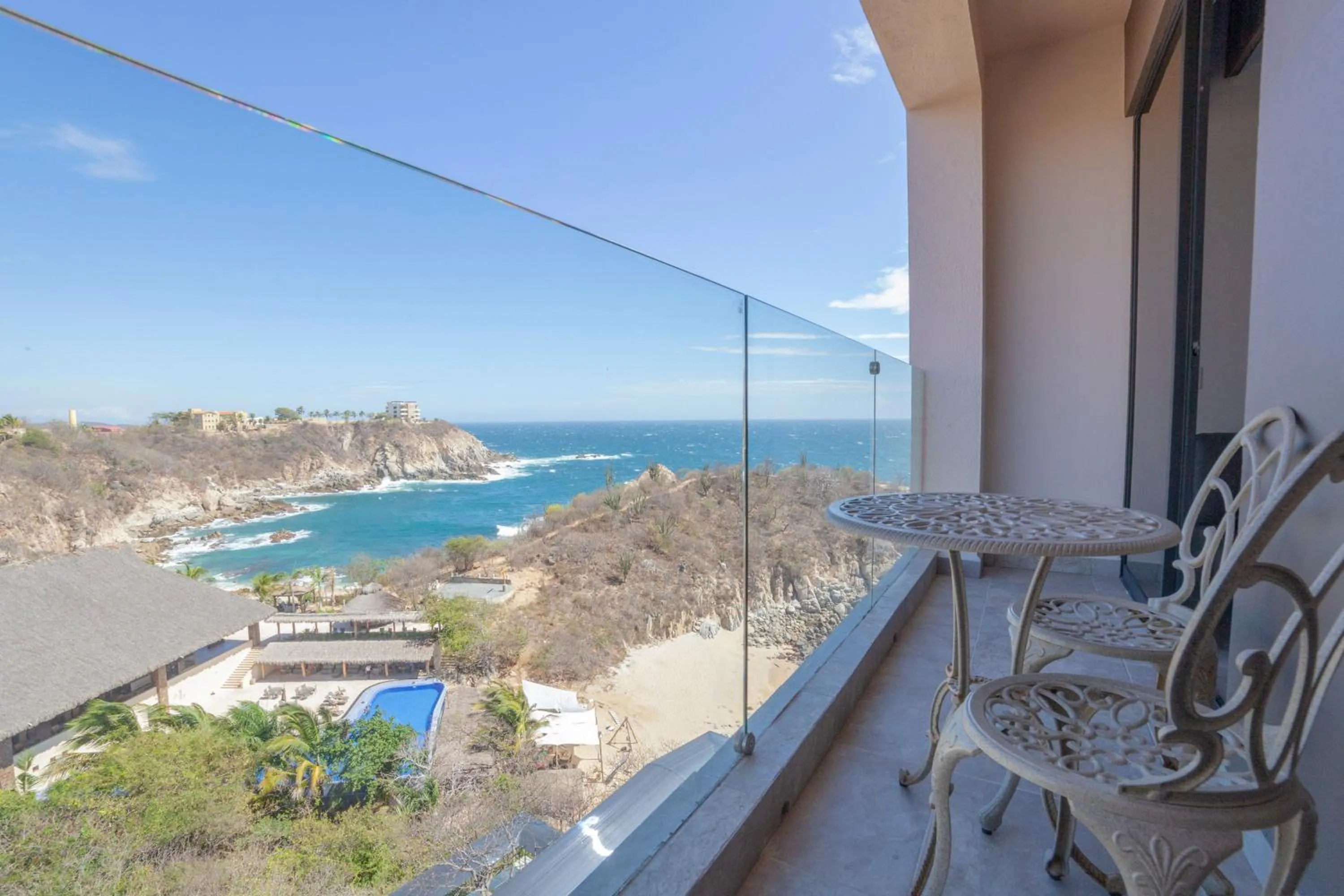 Balcony/Terrace in Coral Blue Huatulco All Inclusive