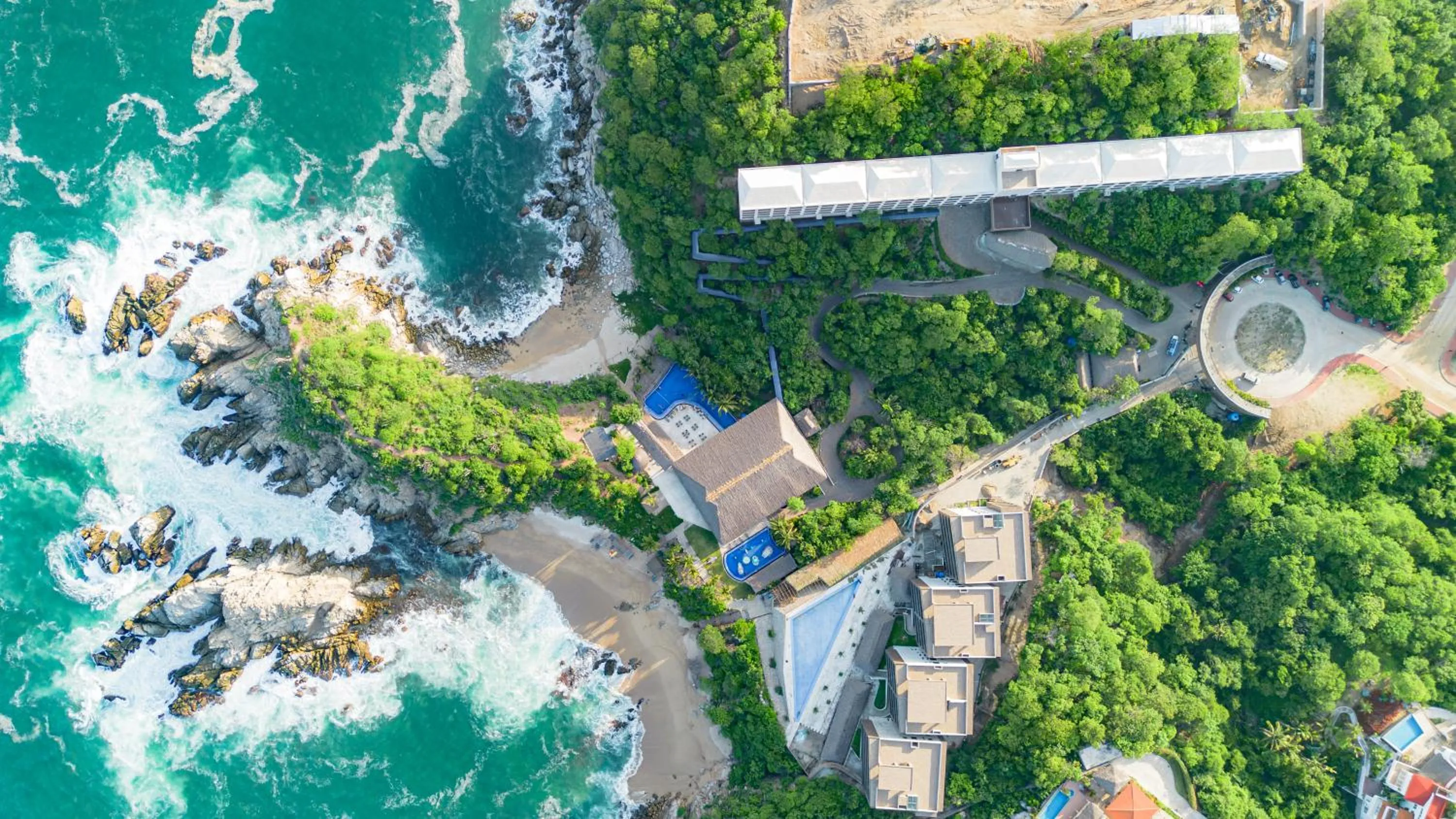 Bird's eye view in Coral Blue Huatulco All Inclusive