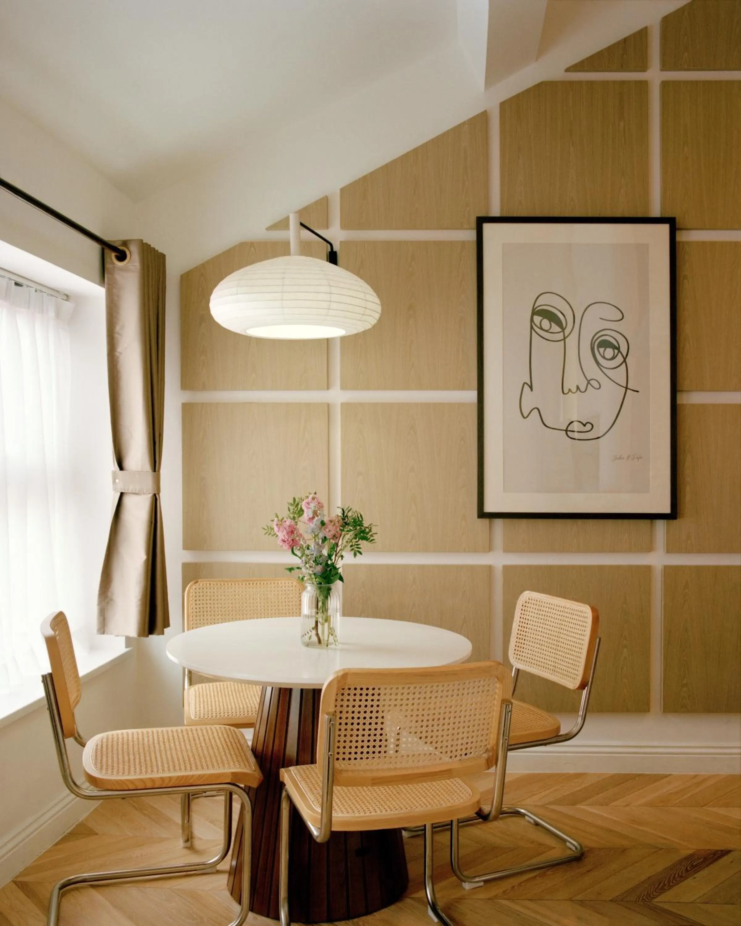 Dining area in Trueman Court Luxury Serviced Apartments