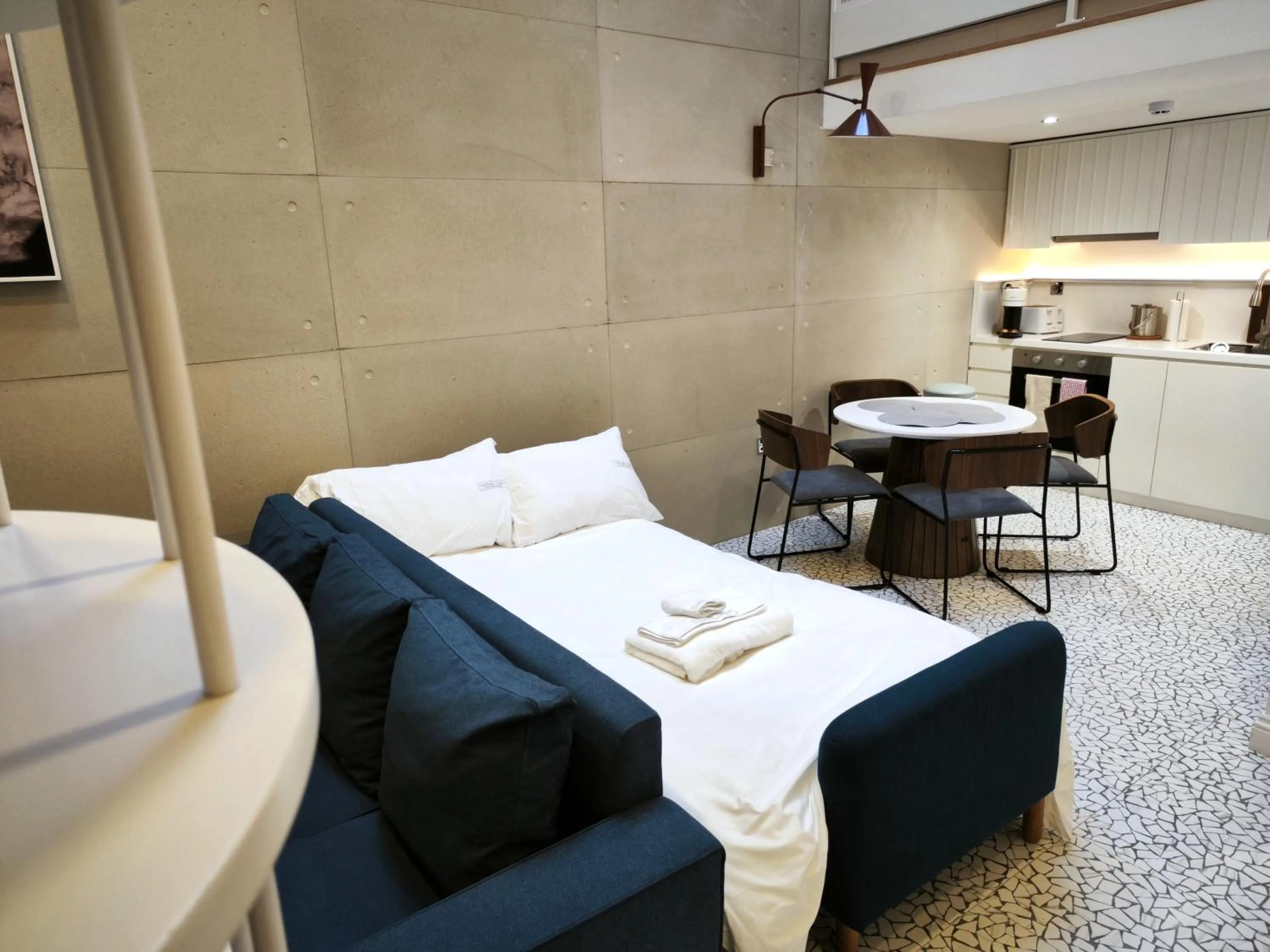 Bed in Trueman Court Luxury Serviced Apartments