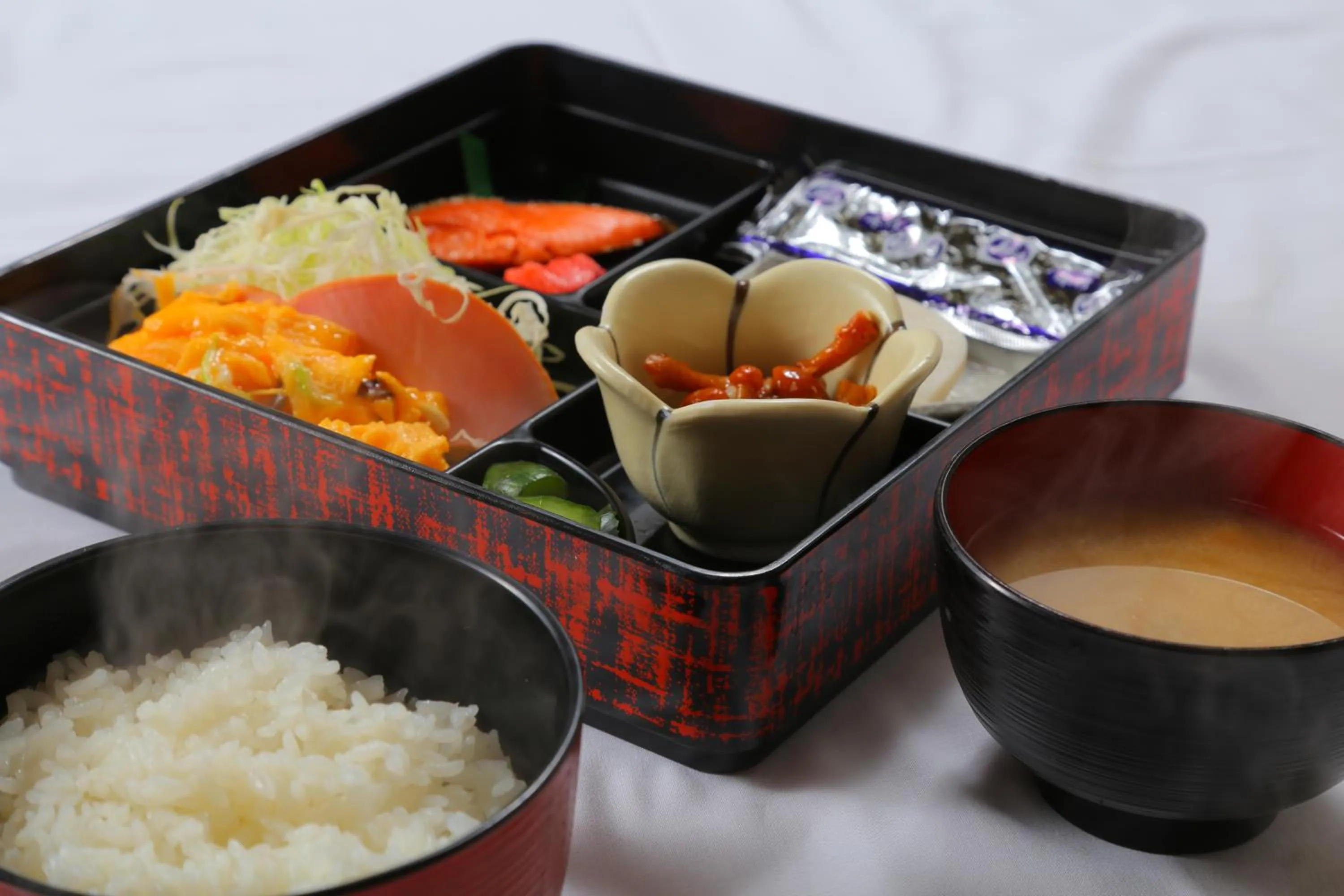 Breakfast in Lake Side Hotel Minatoya