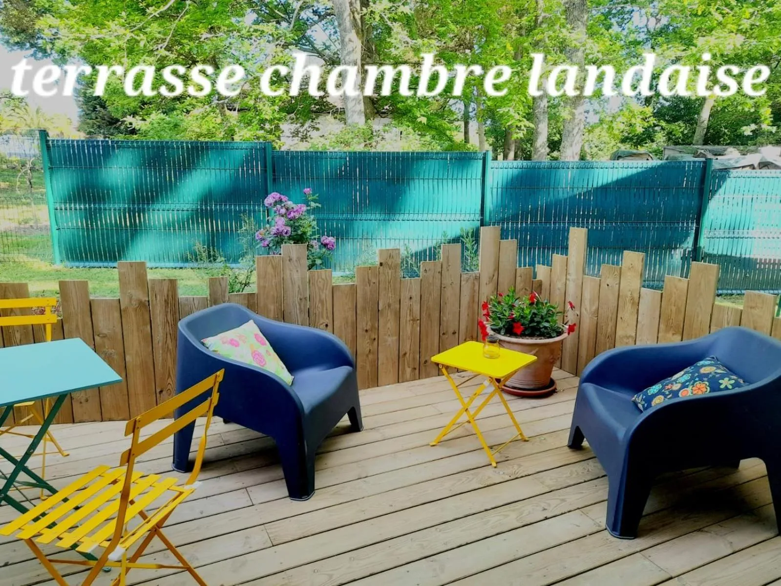 Patio in La Clairière du Seignanx