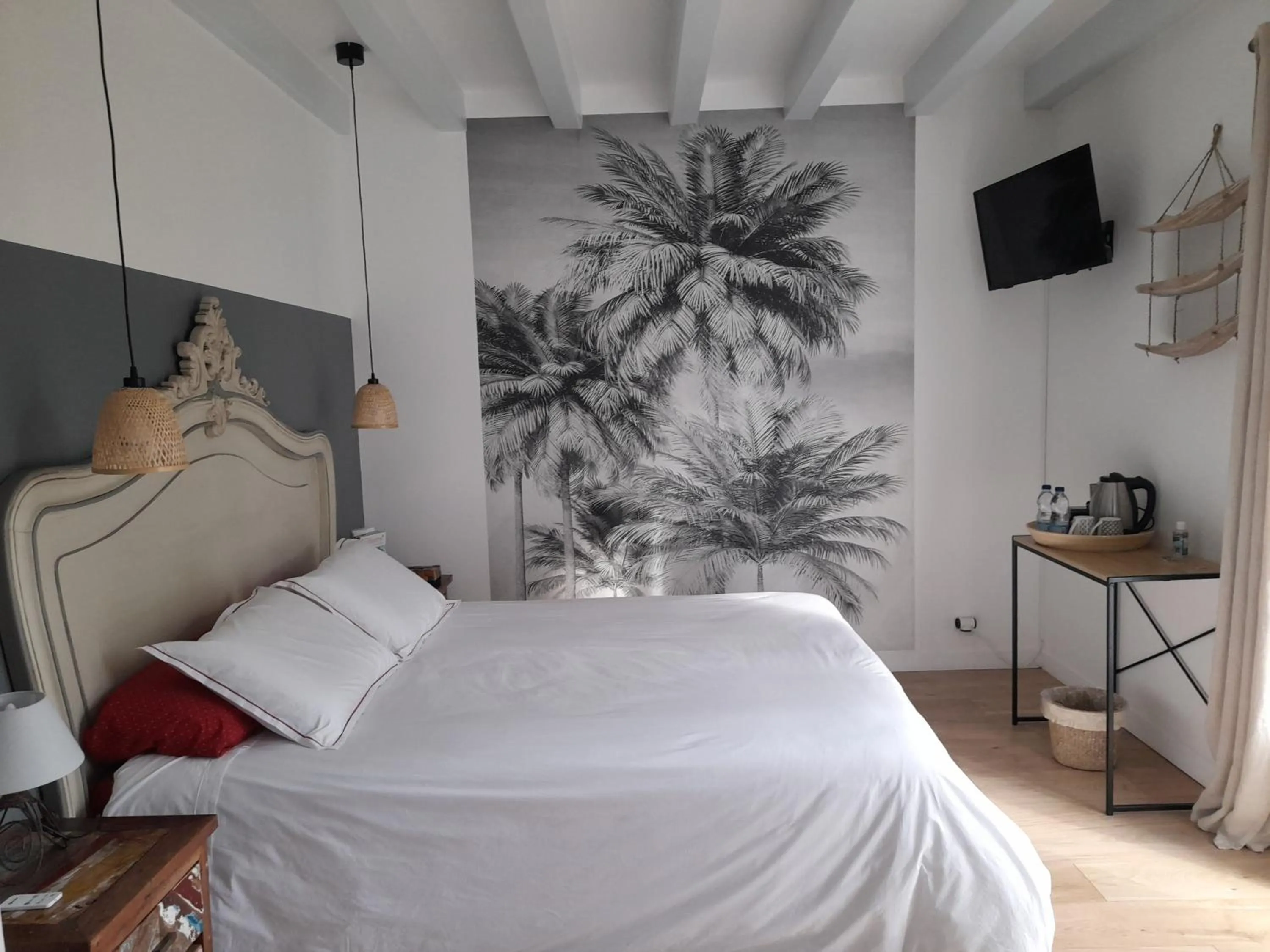 Bedroom, Bed in La Clairière du Seignanx