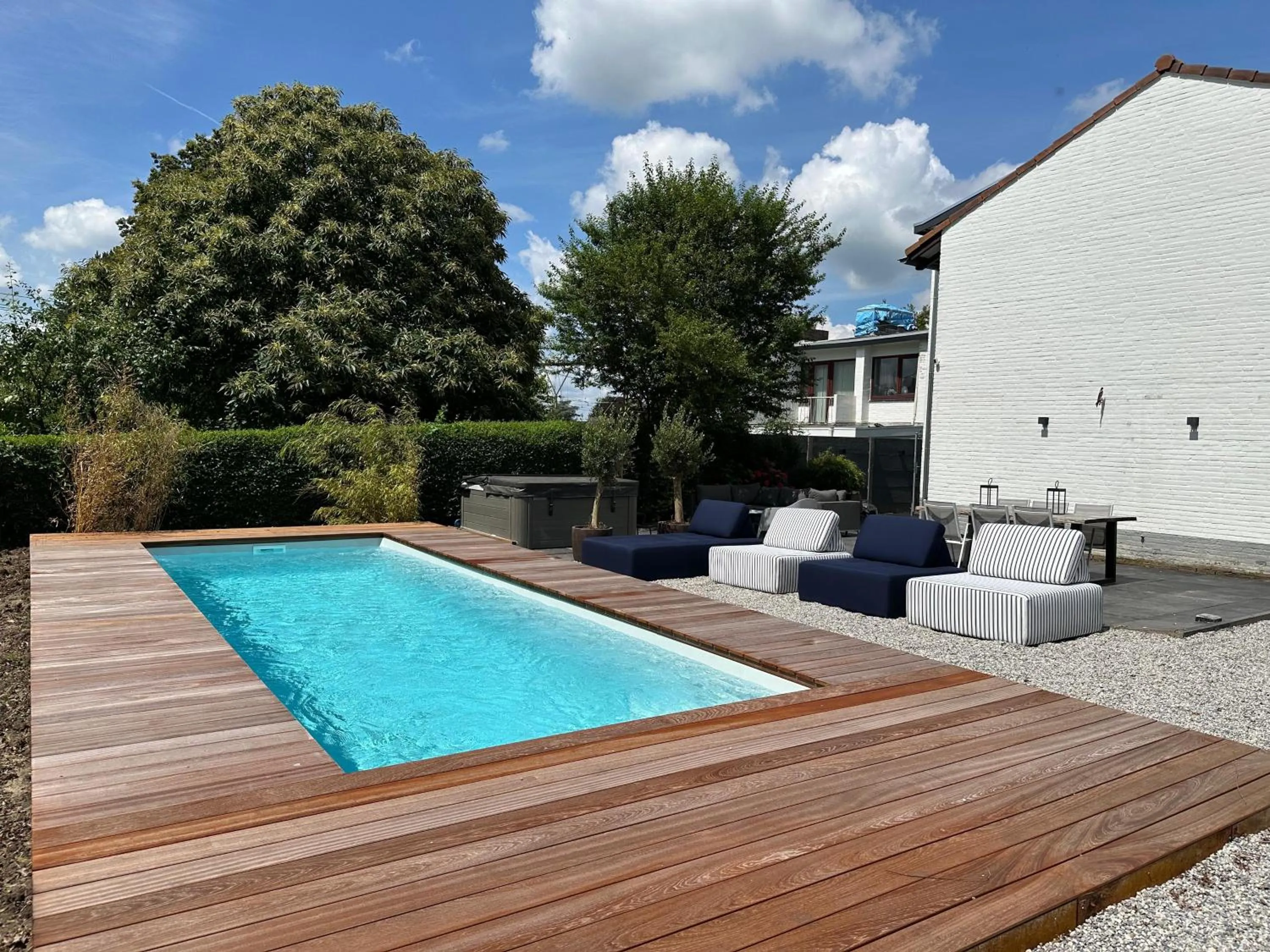 Garden in Boutique Hotel Le Faucon