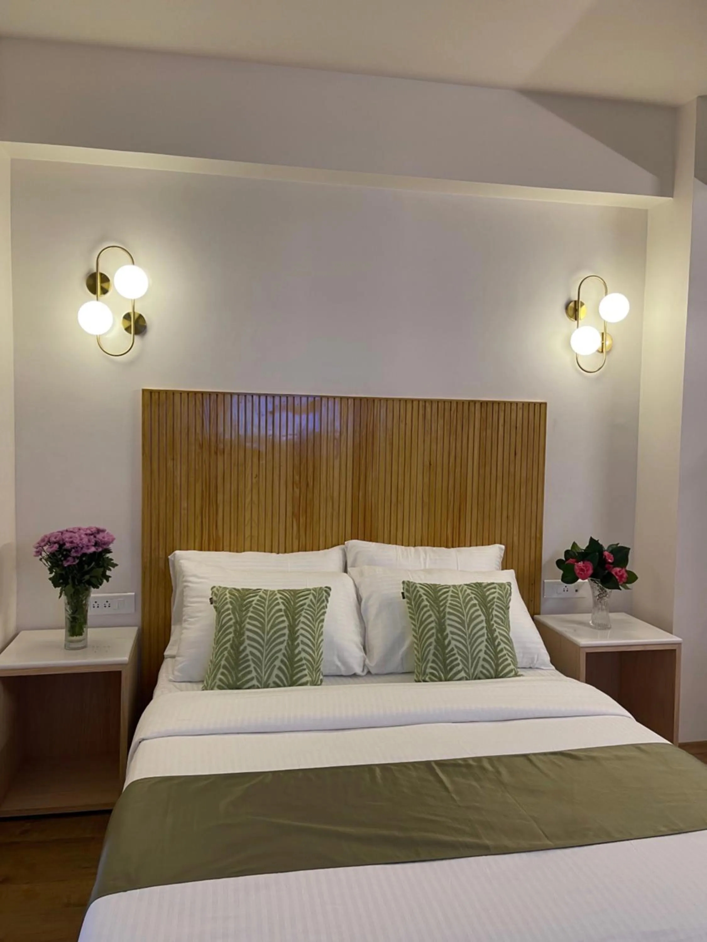 Bed in Hotel Pegasus Crown