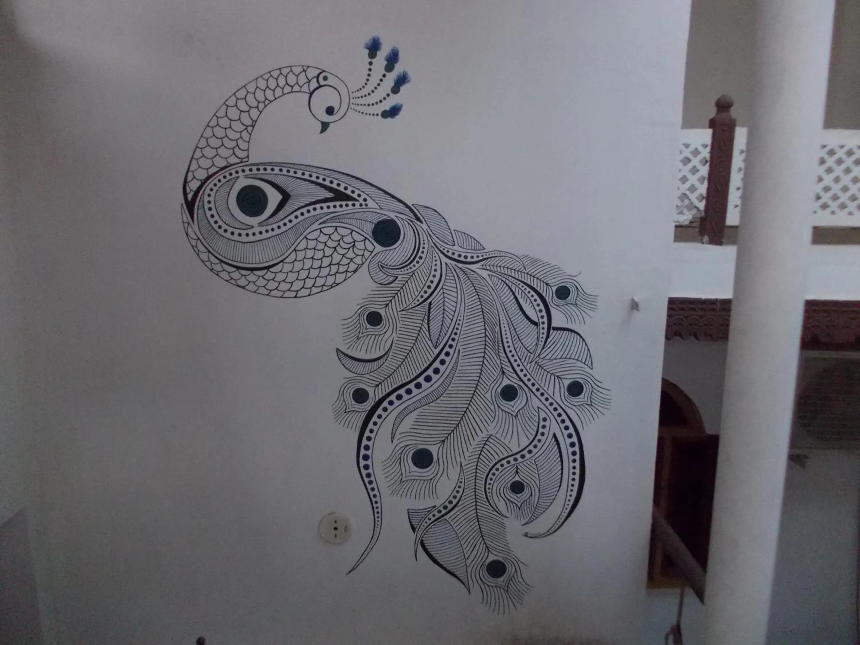 View (from property/room) in Raj Mahal Guest House