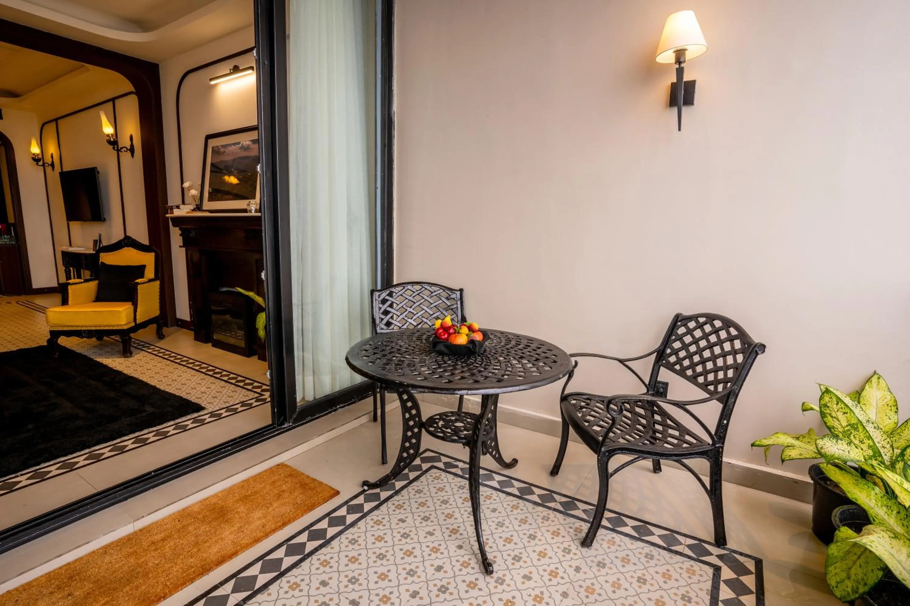 Balcony/Terrace in Polo Cherrapunjee Resort