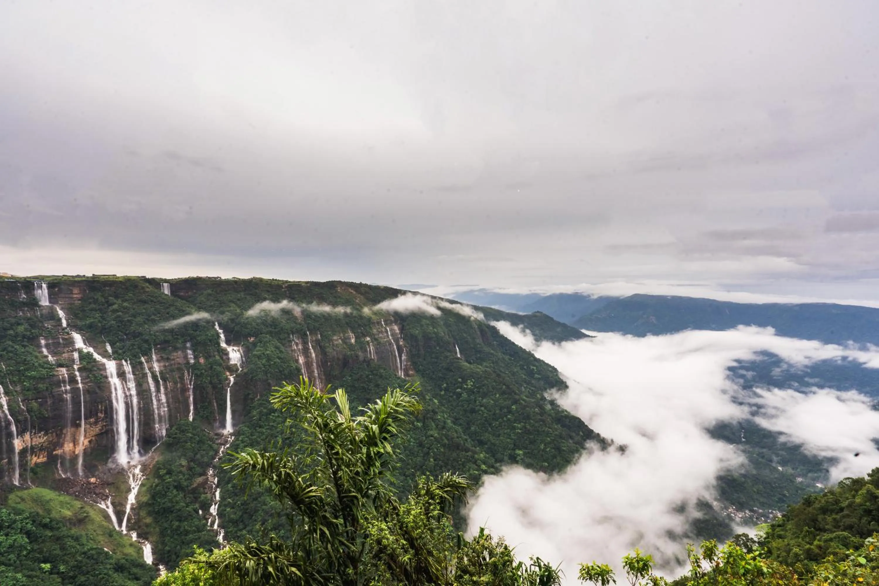 Mountain view in Polo Cherrapunjee Resort