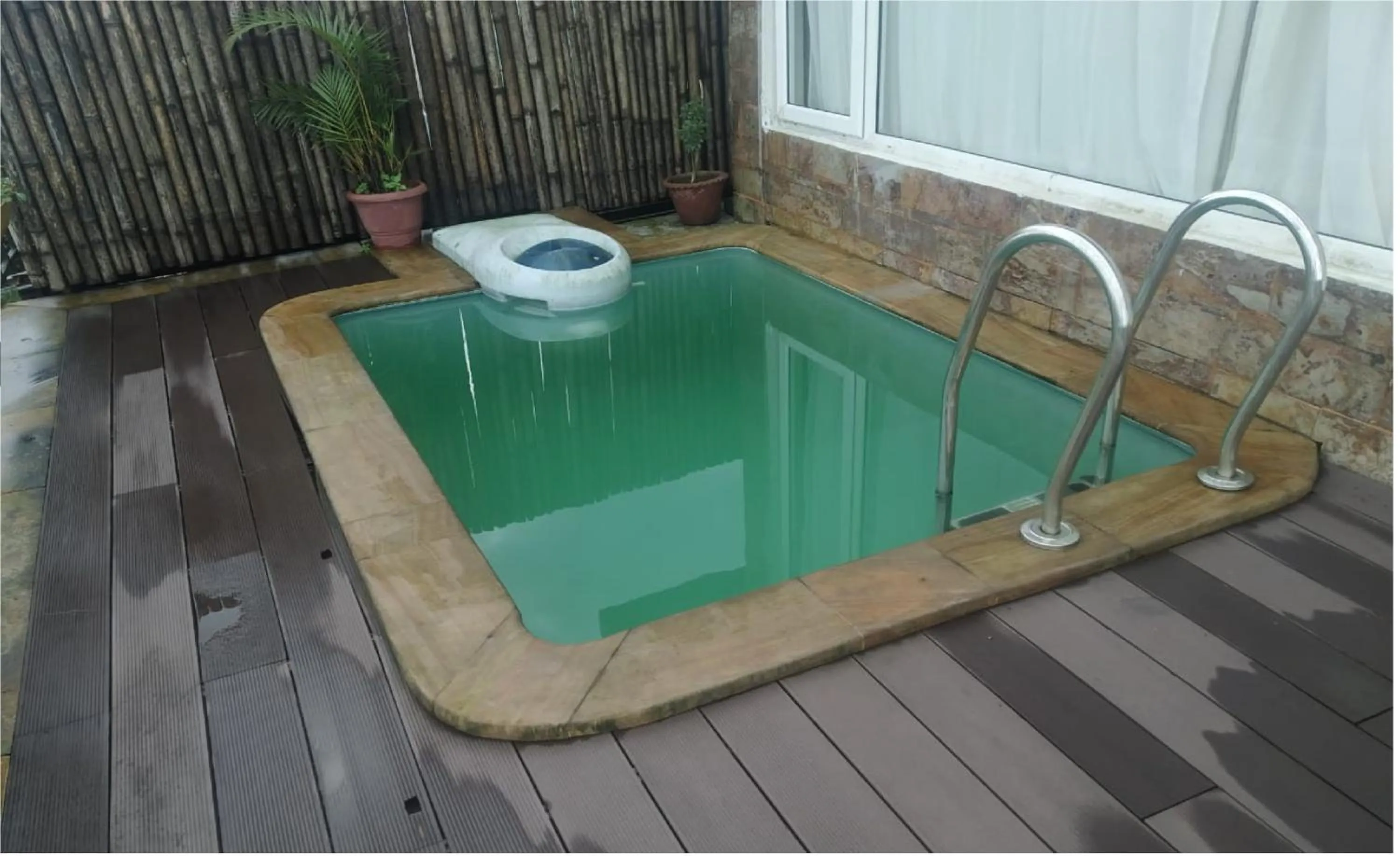 Pool view in Polo Cherrapunjee Resort