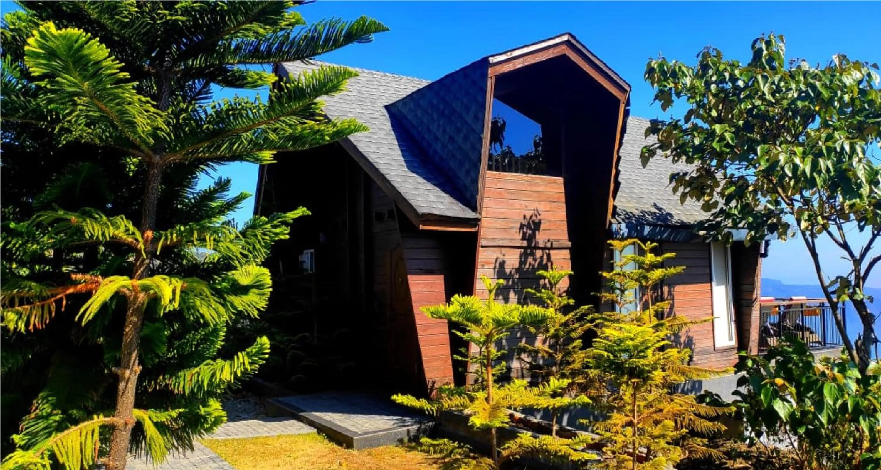 Garden view in Polo Cherrapunjee Resort