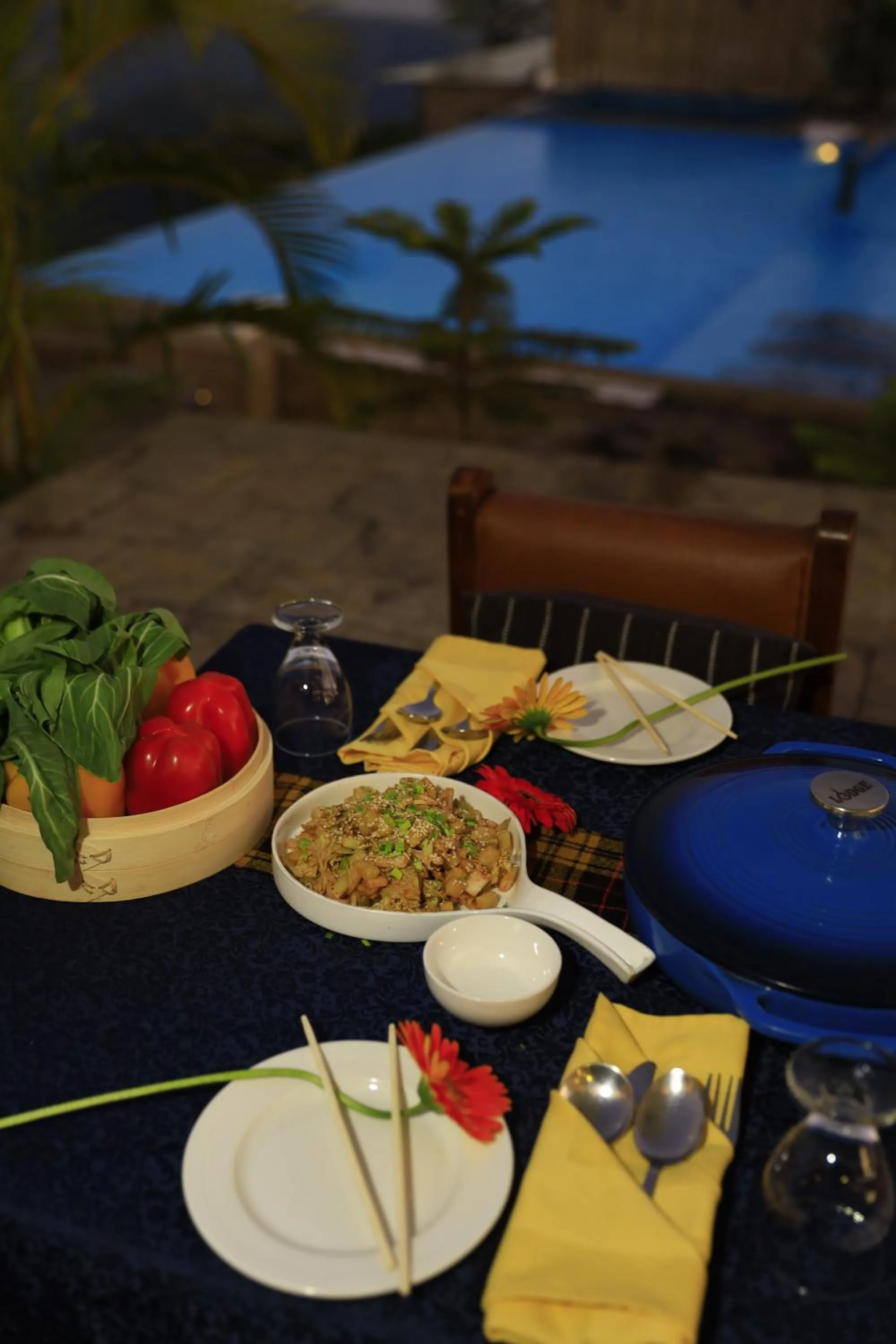 Swimming pool in Polo Cherrapunjee Resort