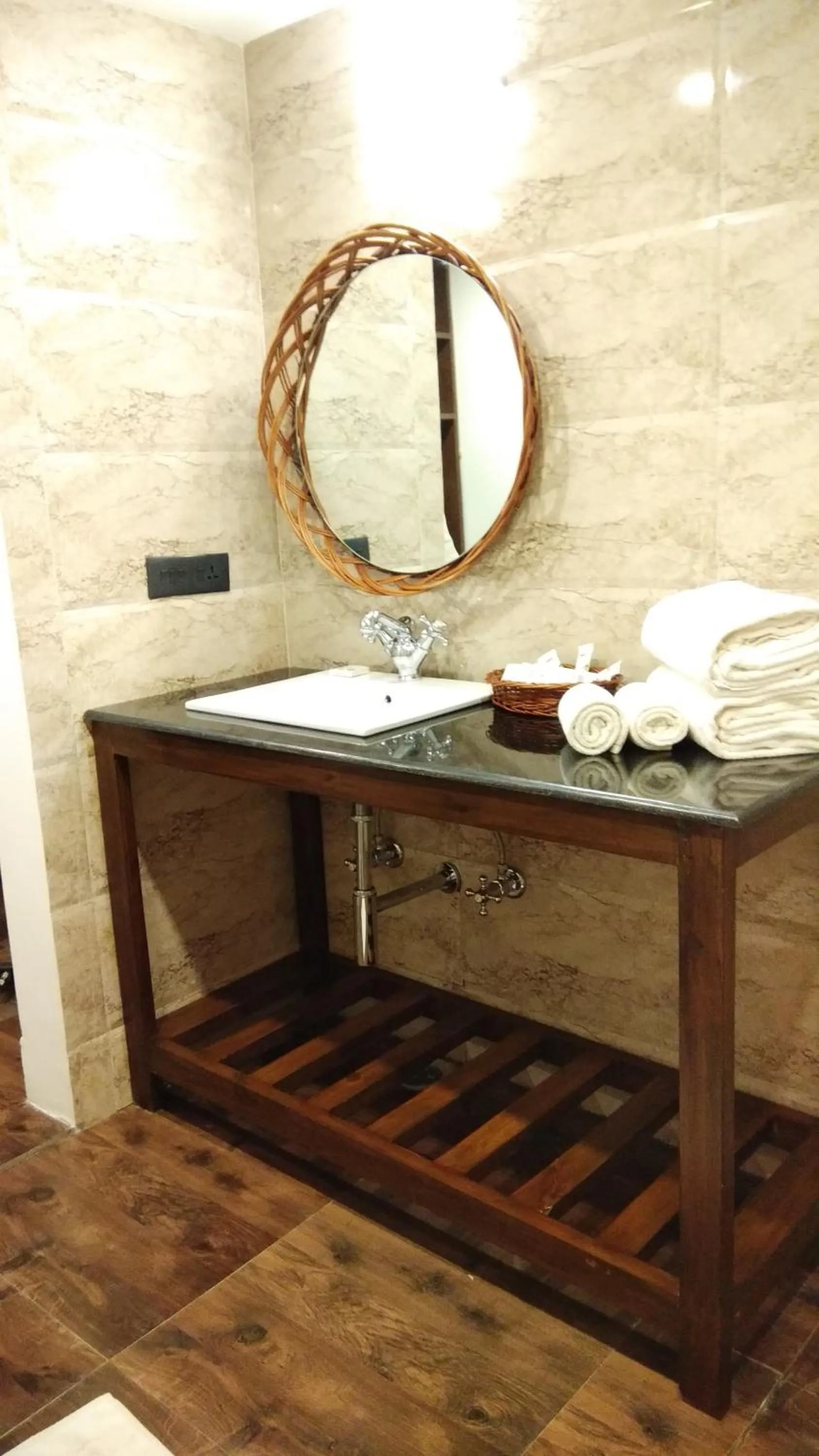 Bathroom in Polo Cherrapunjee Resort