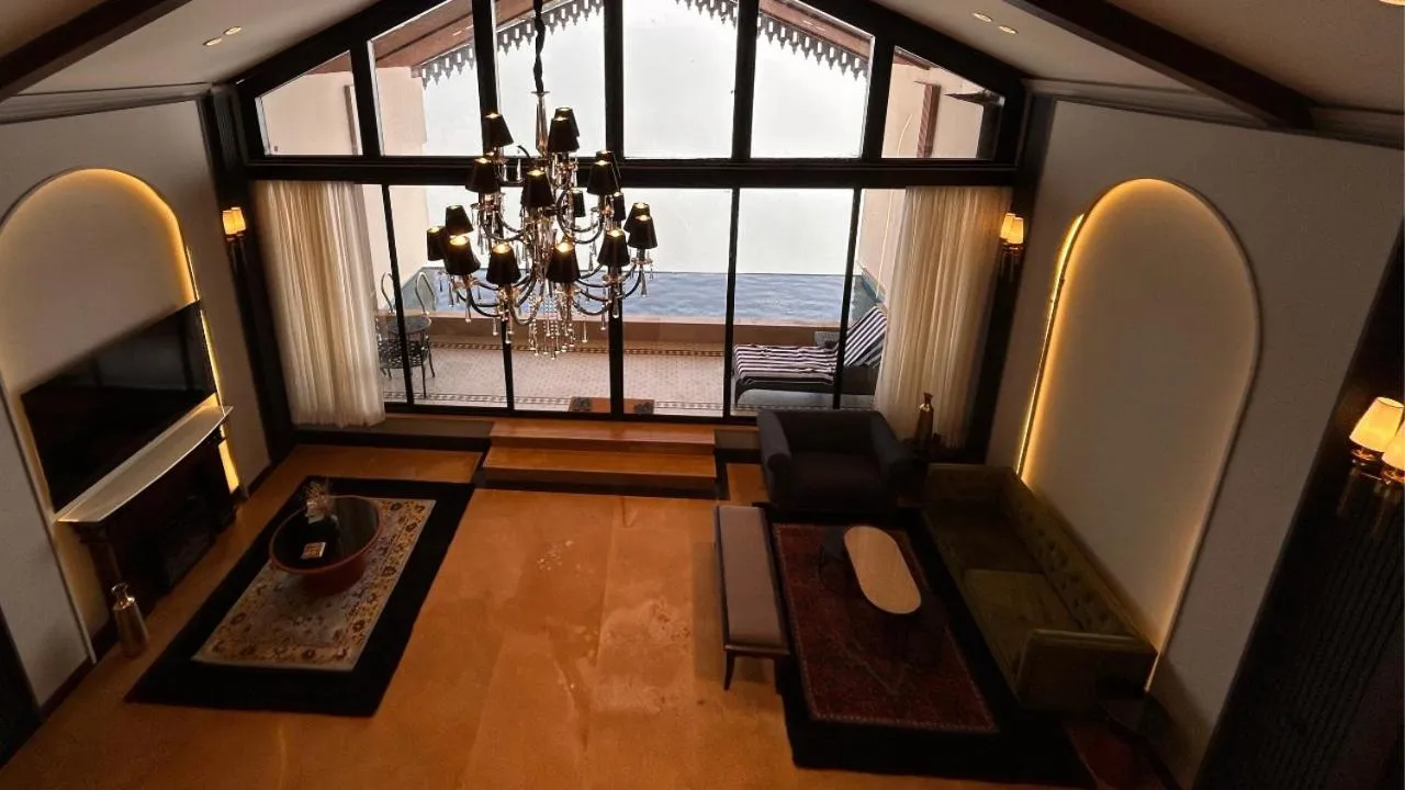 Living room in Polo Cherrapunjee Resort