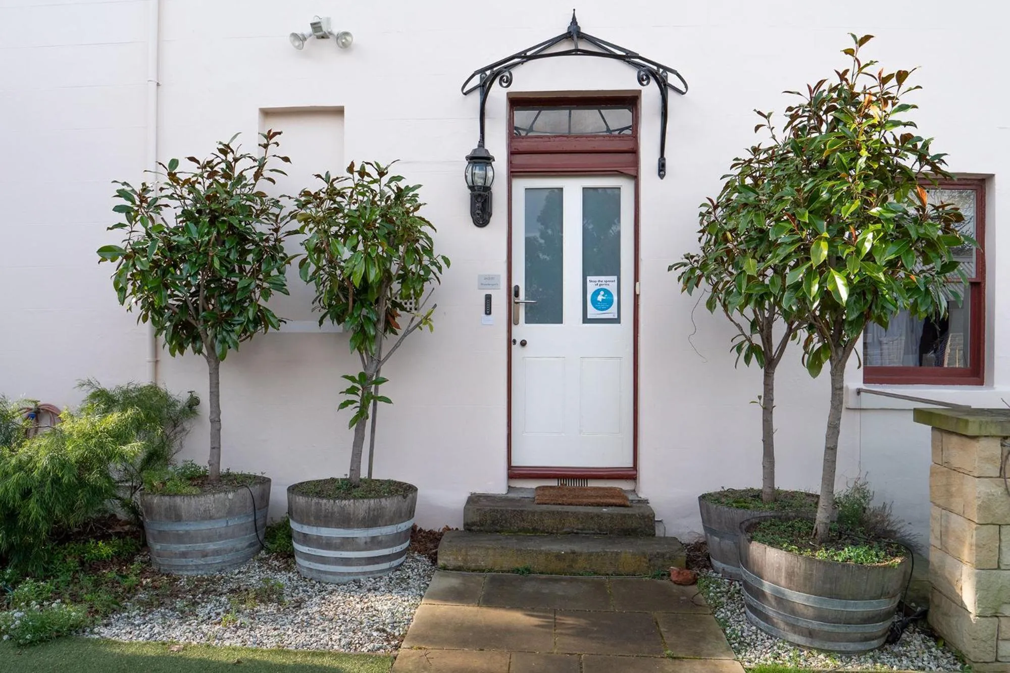 Facade/entrance in Old Bishop's Quarters