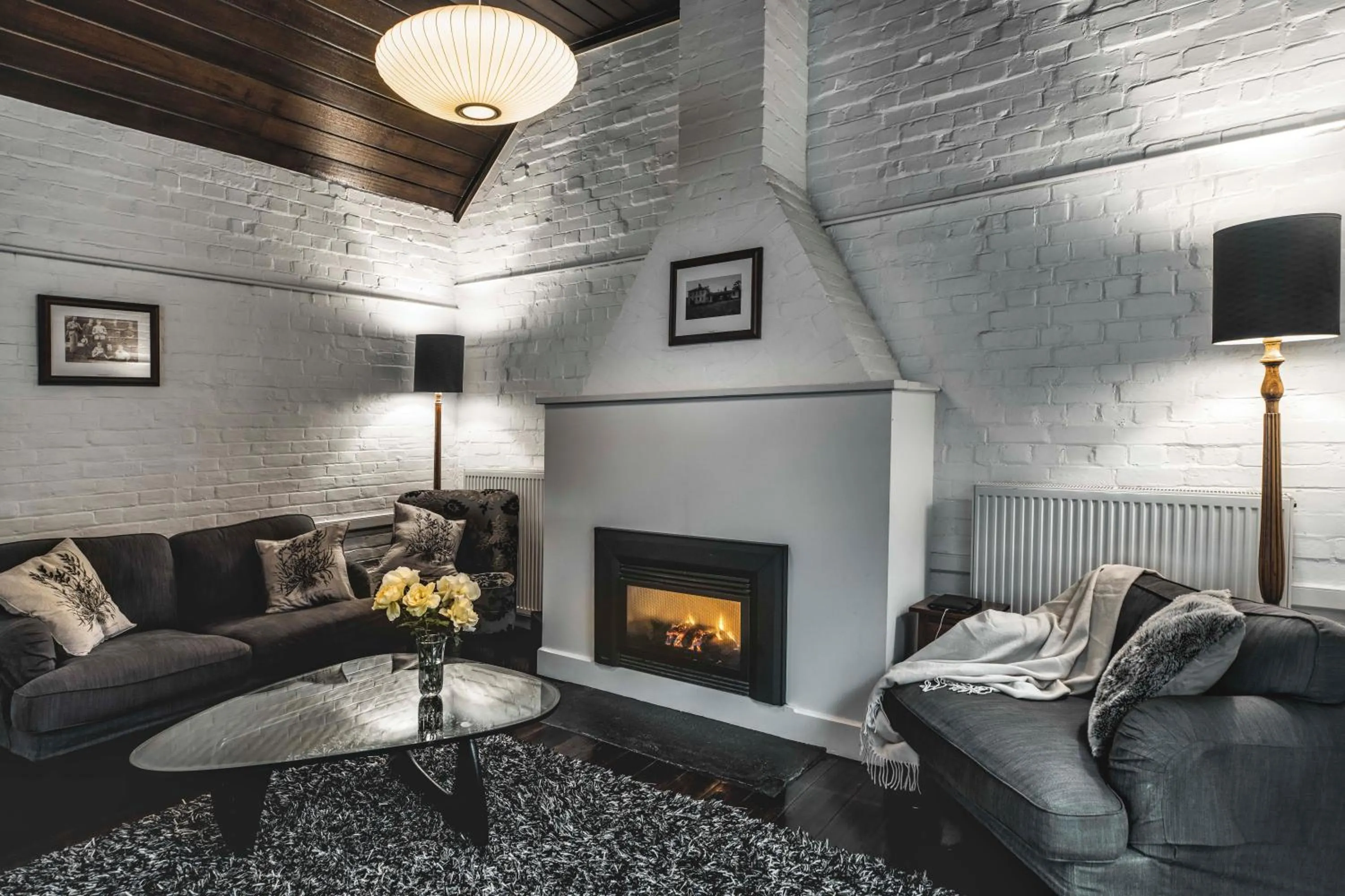 Seating area in Old Bishop's Quarters