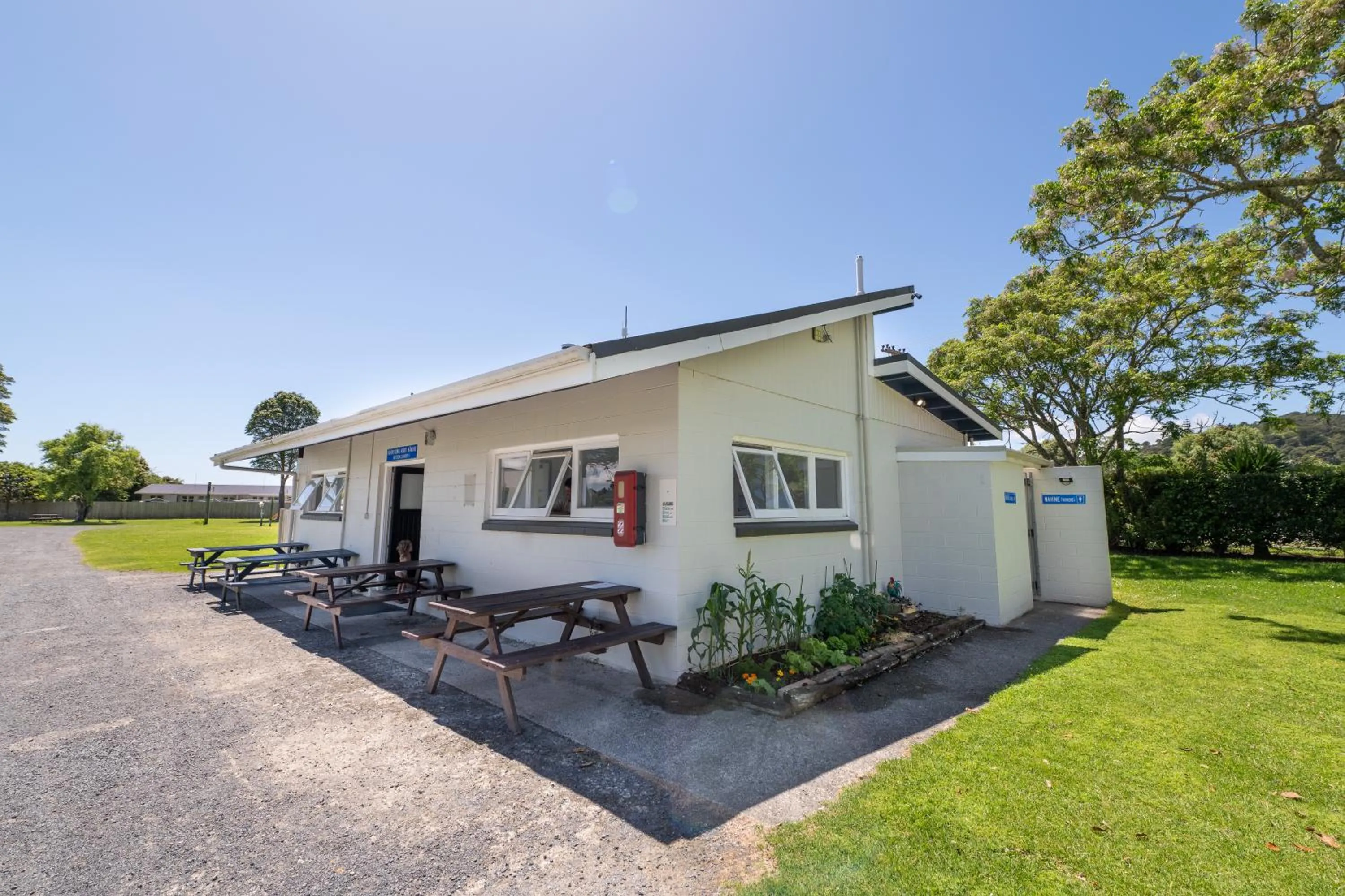 Bathroom in Waitangi Holiday Park