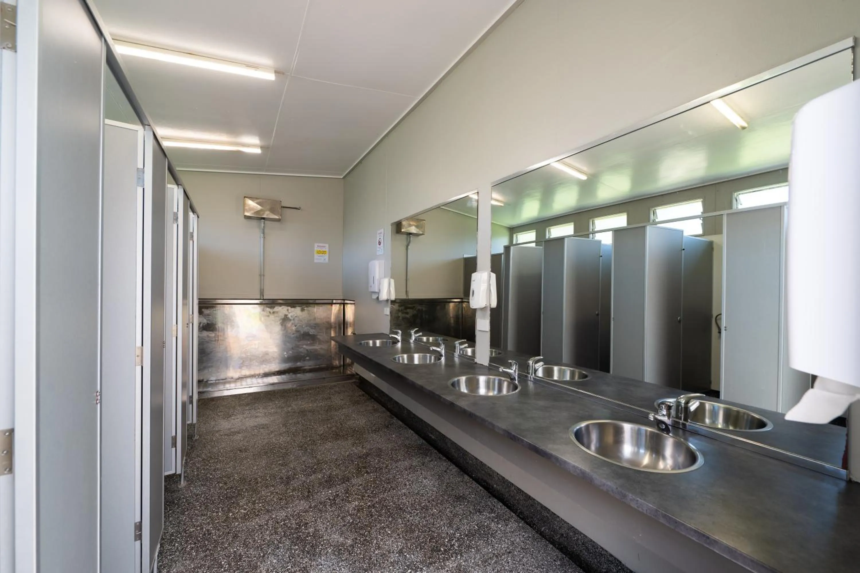 Shower in Waitangi Holiday Park