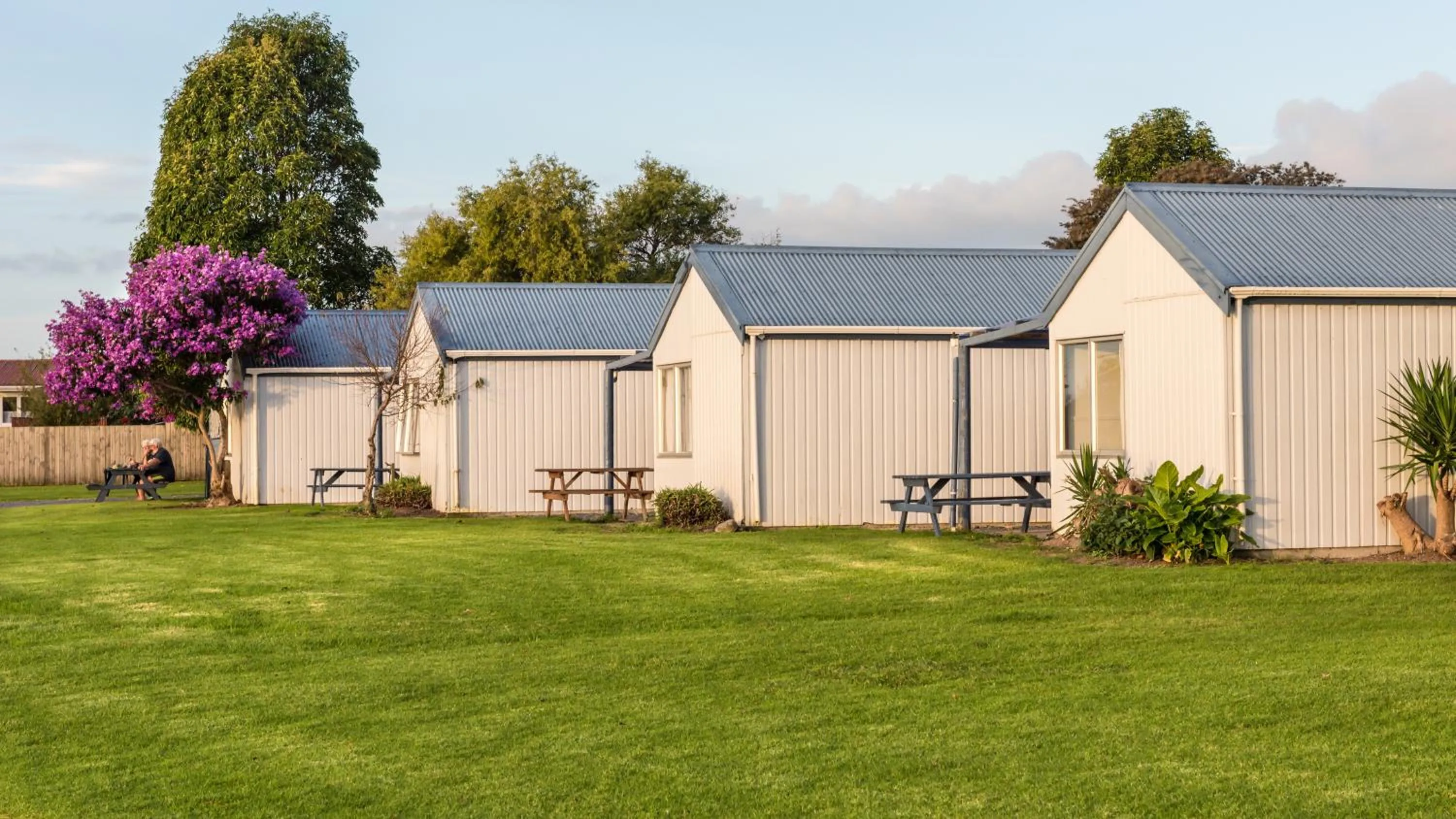 Property building in Waitangi Holiday Park