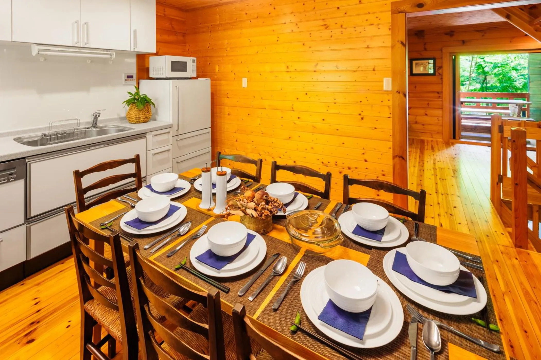 Kitchen or kitchenette in Phoenix Chalets by HHG