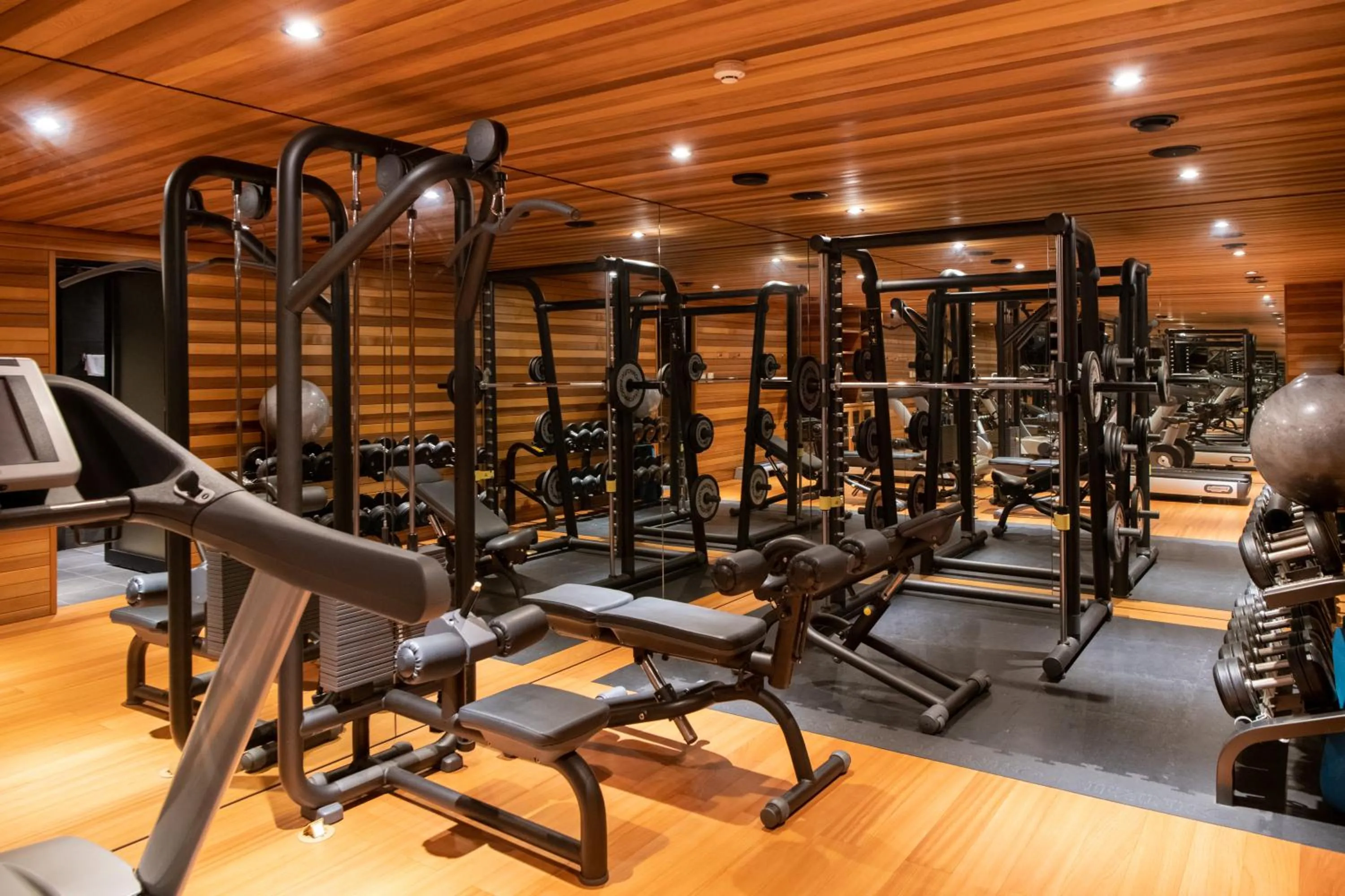 Fitness centre/facilities in Phoenix Chalets by HHG