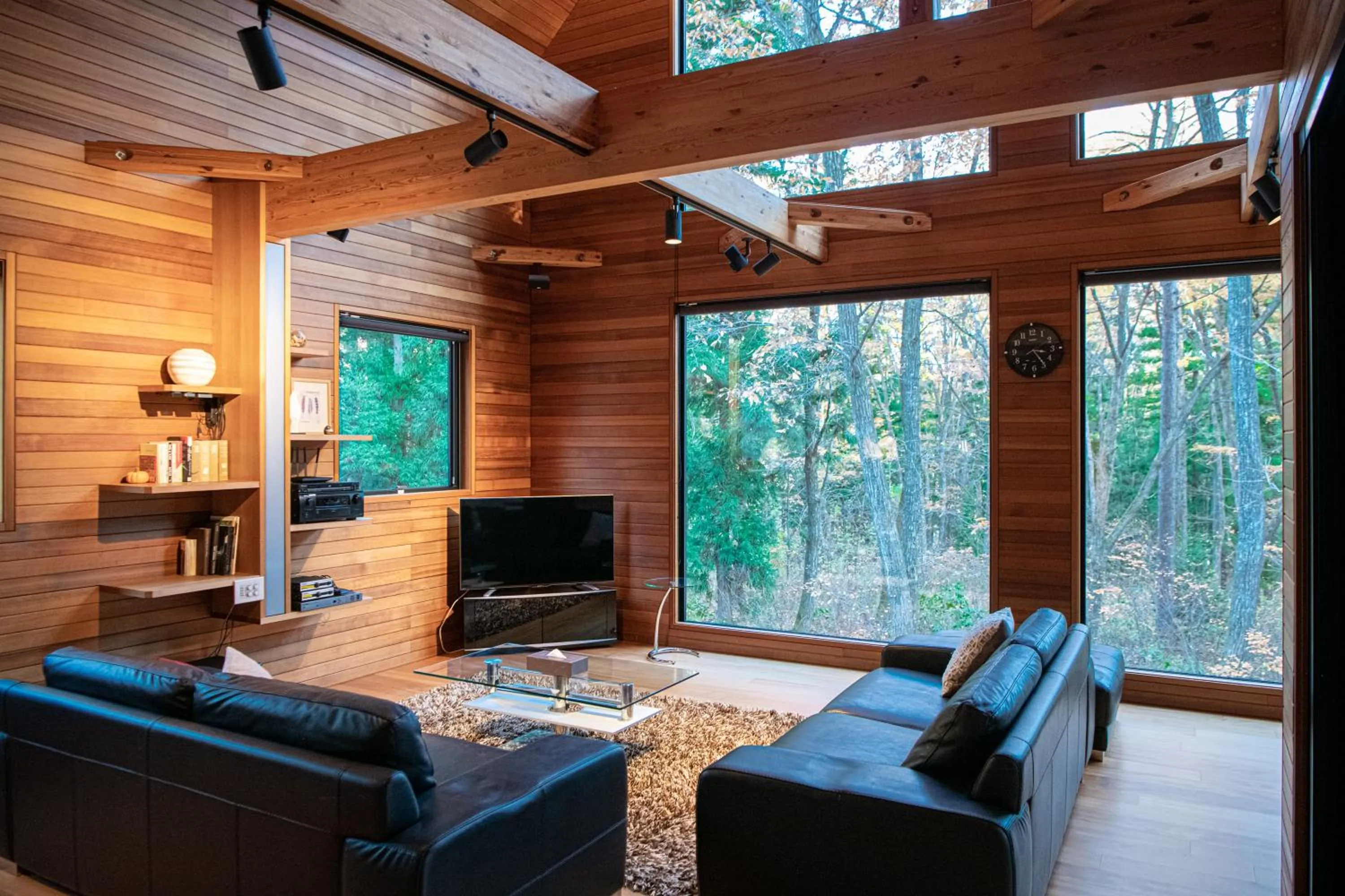 Living room in Phoenix Chalets by HHG