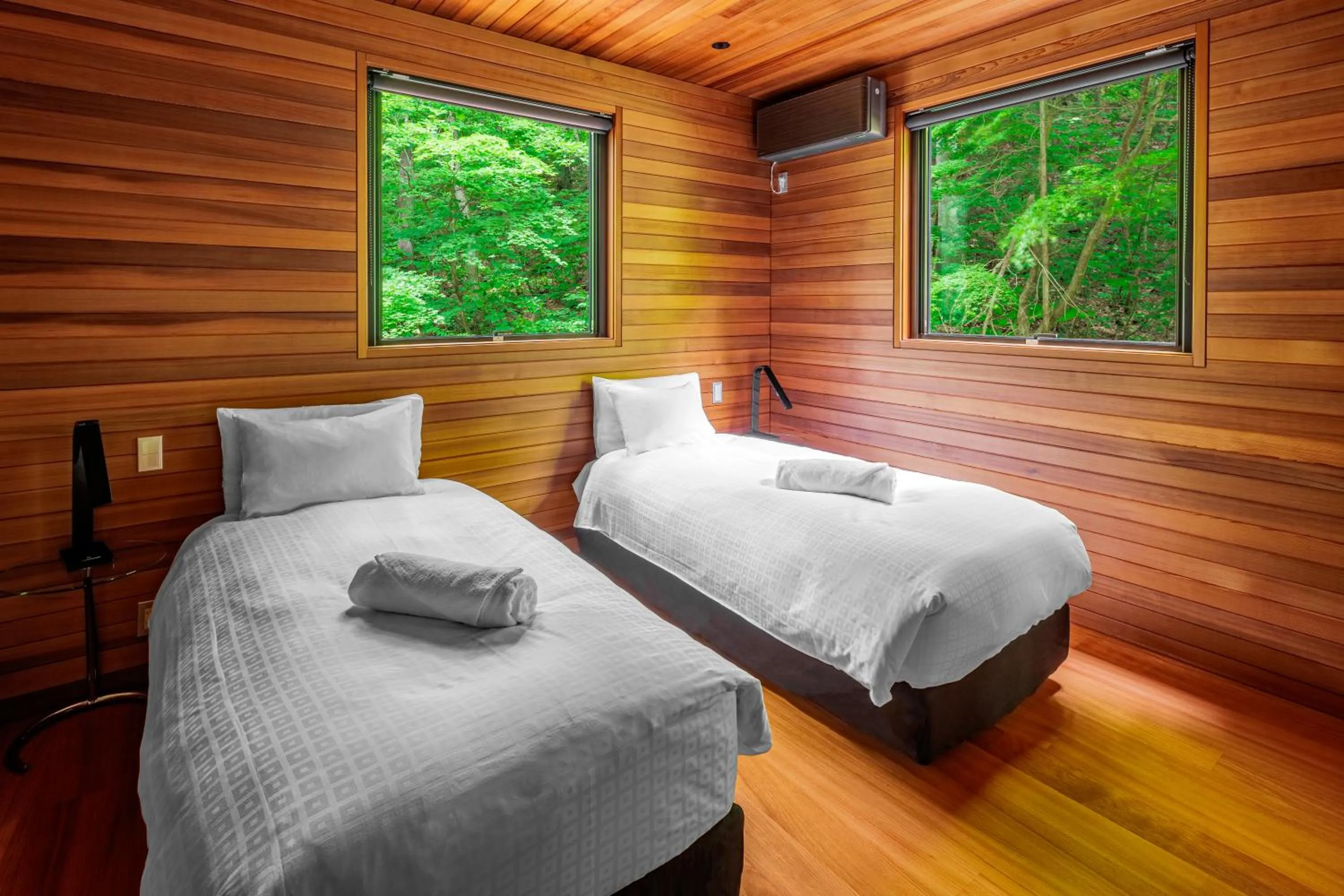 Bedroom, Bed in Phoenix Chalets by HHG