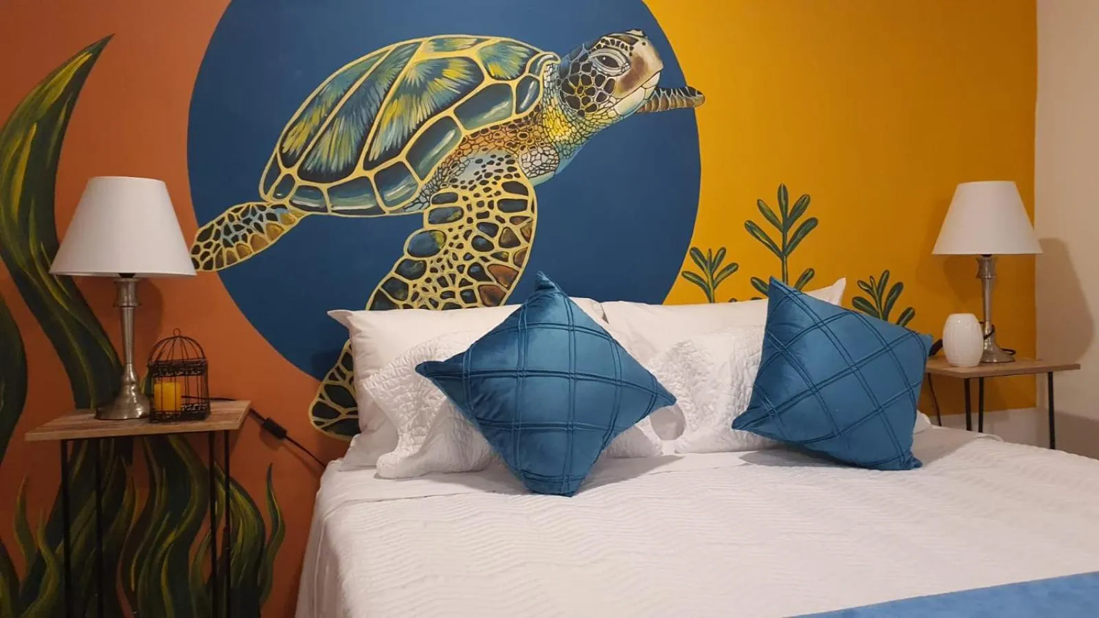 Bed in Candilejo Hotel Boutique