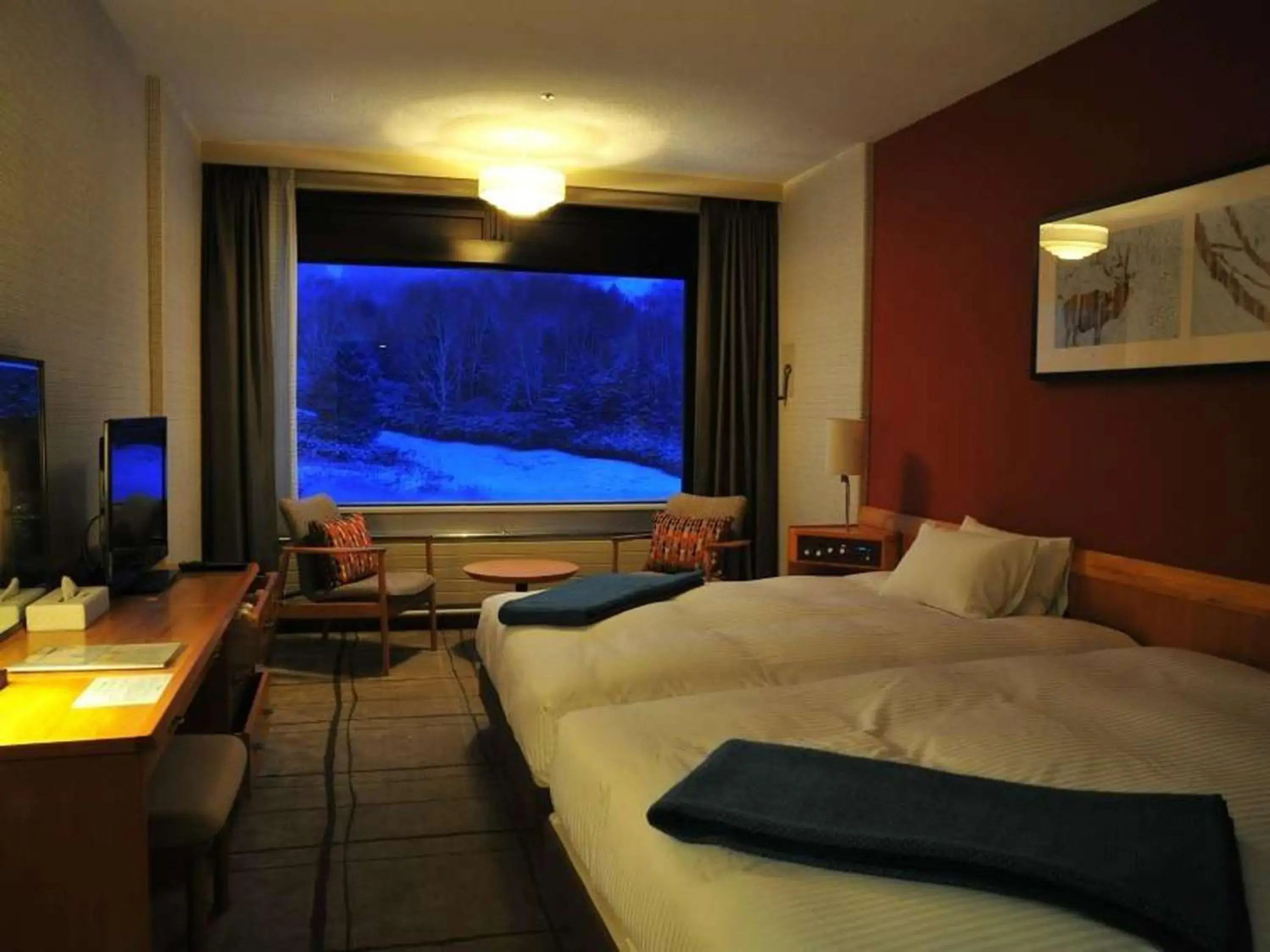 Photo of the whole room, Bed in Shigakogen Prince Hotel