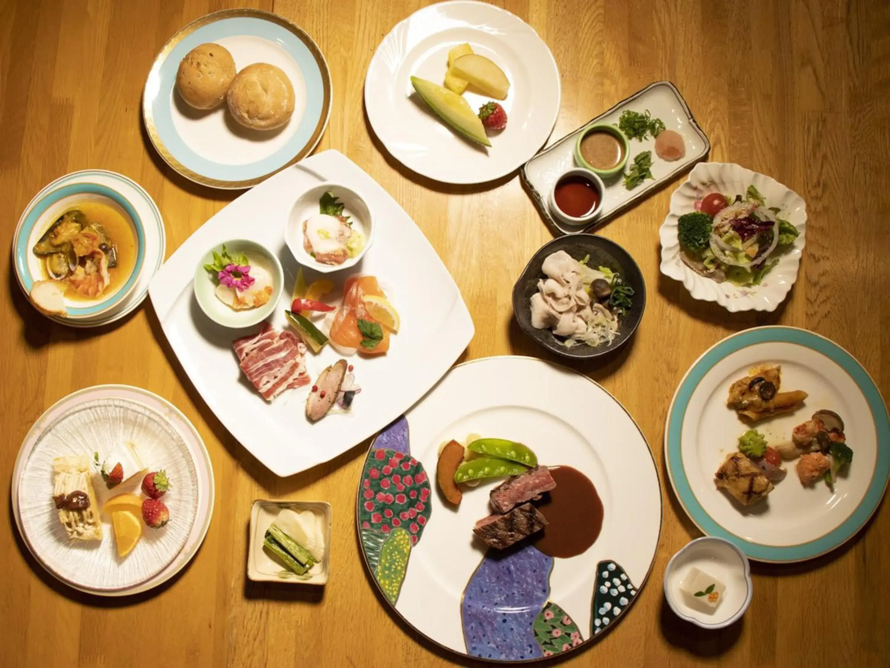 Food in Shigakogen Prince Hotel