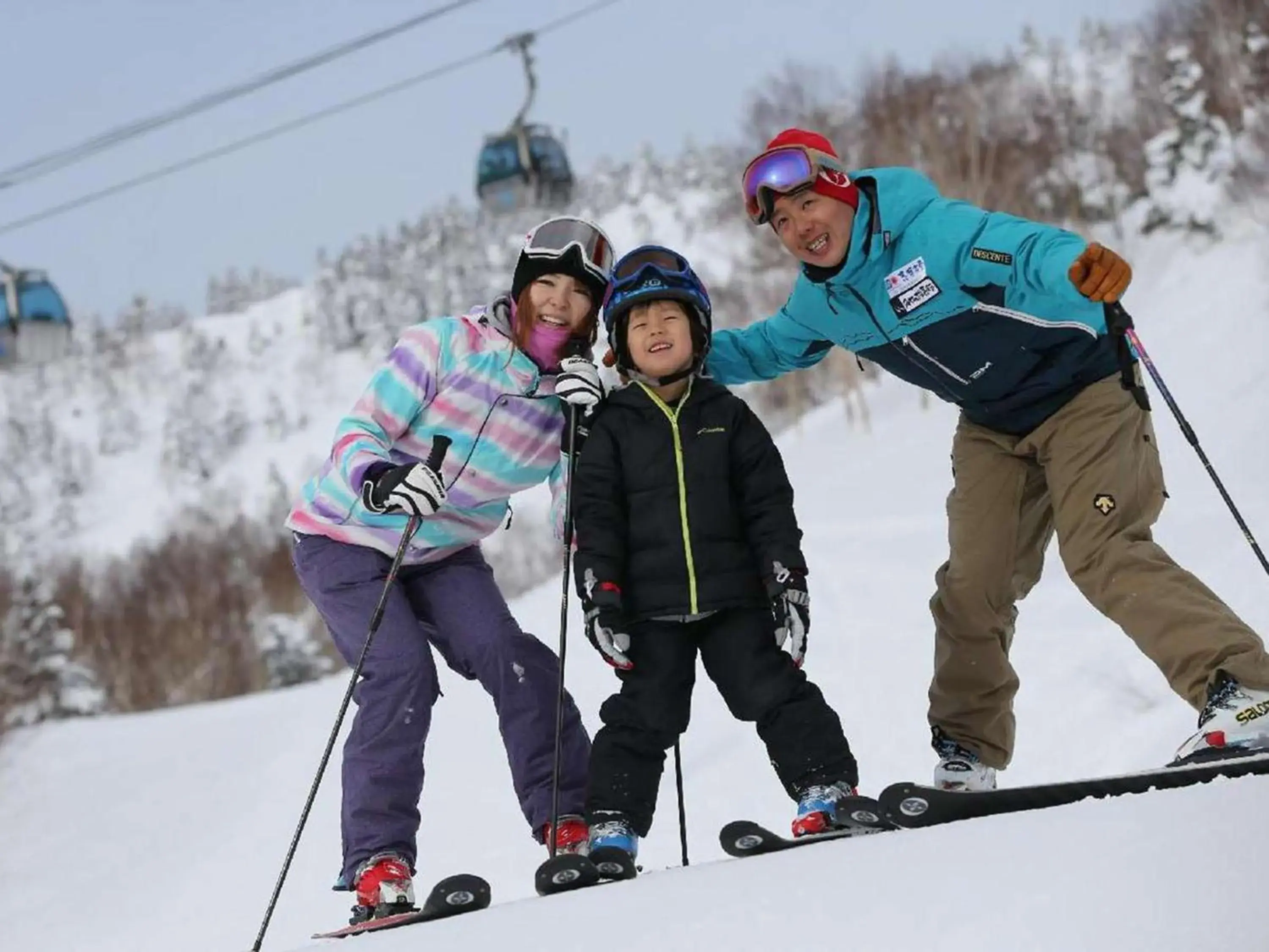 Skiing in Shigakogen Prince Hotel