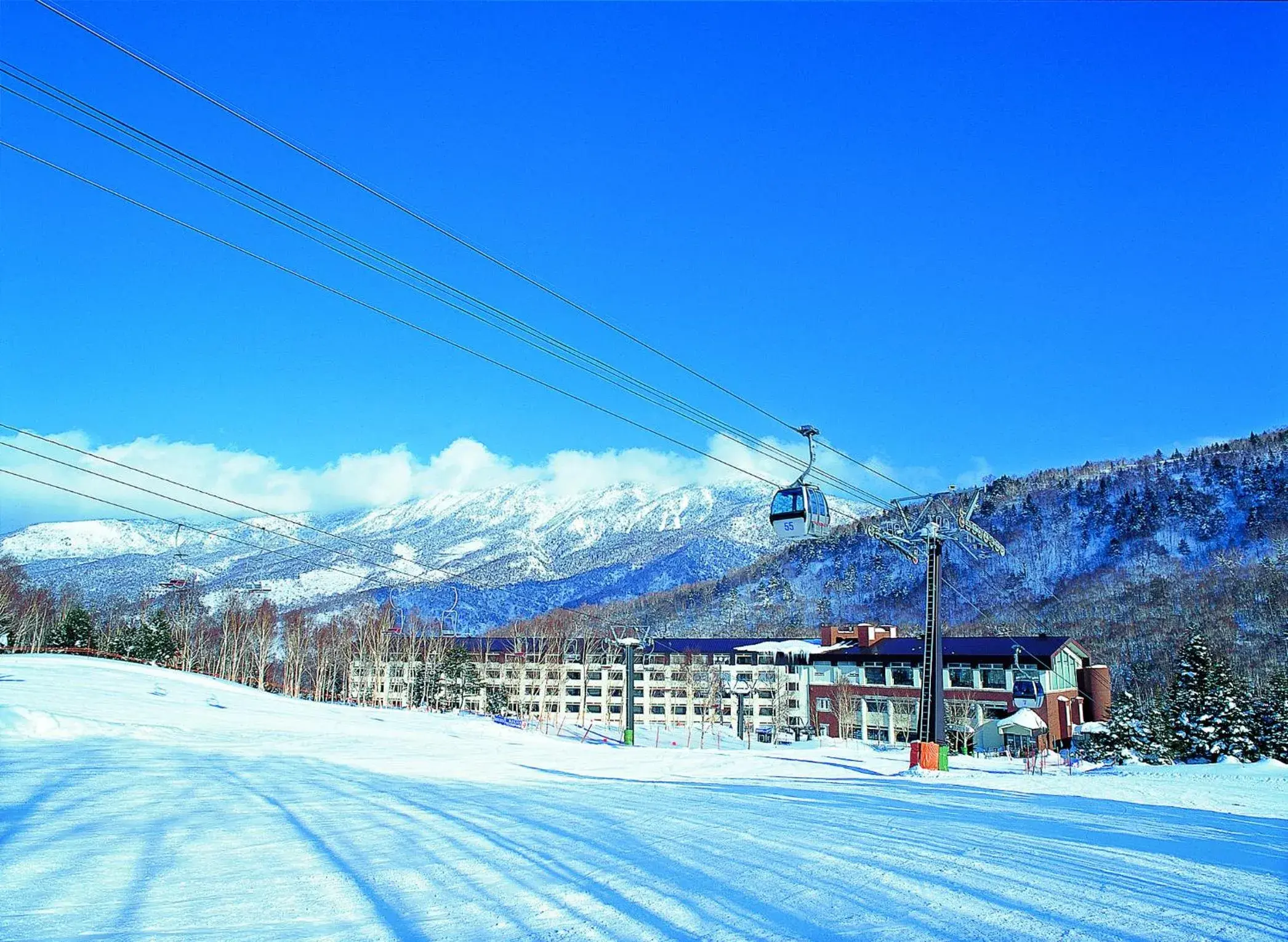 Property building, Winter in Shigakogen Prince Hotel