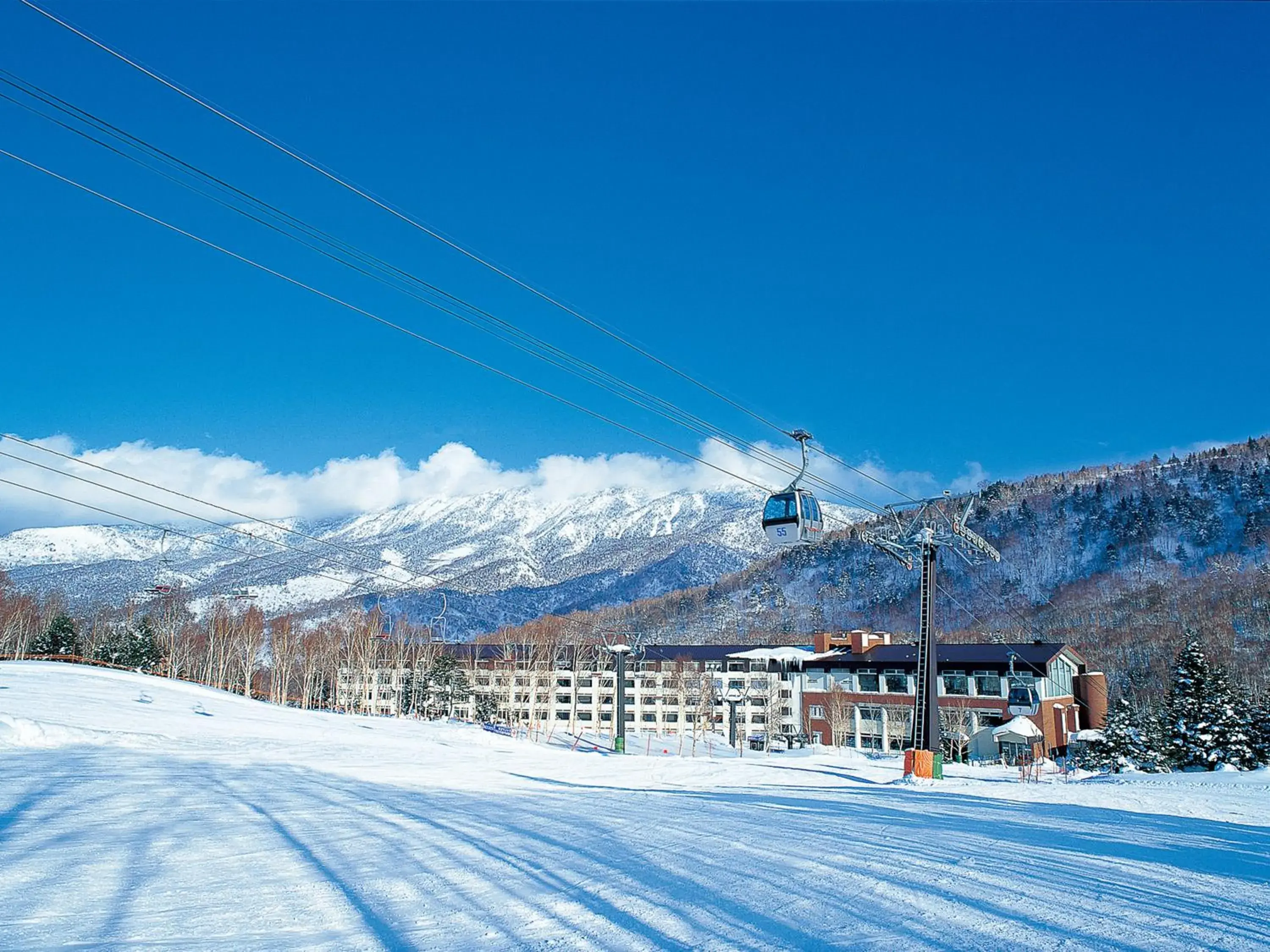 Property building, Winter in Shigakogen Prince Hotel