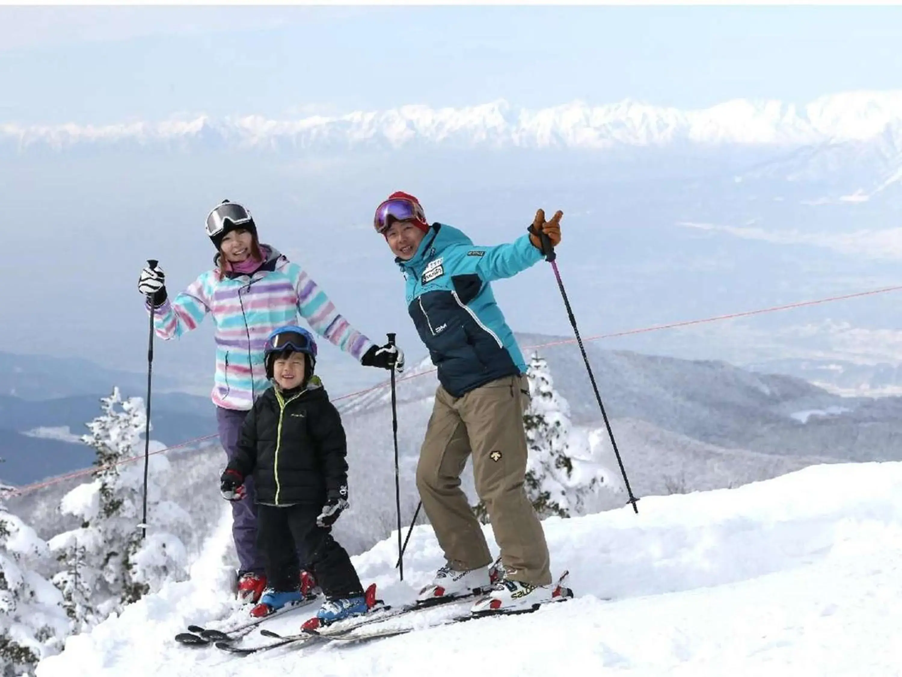 Skiing, Winter in Shigakogen Prince Hotel