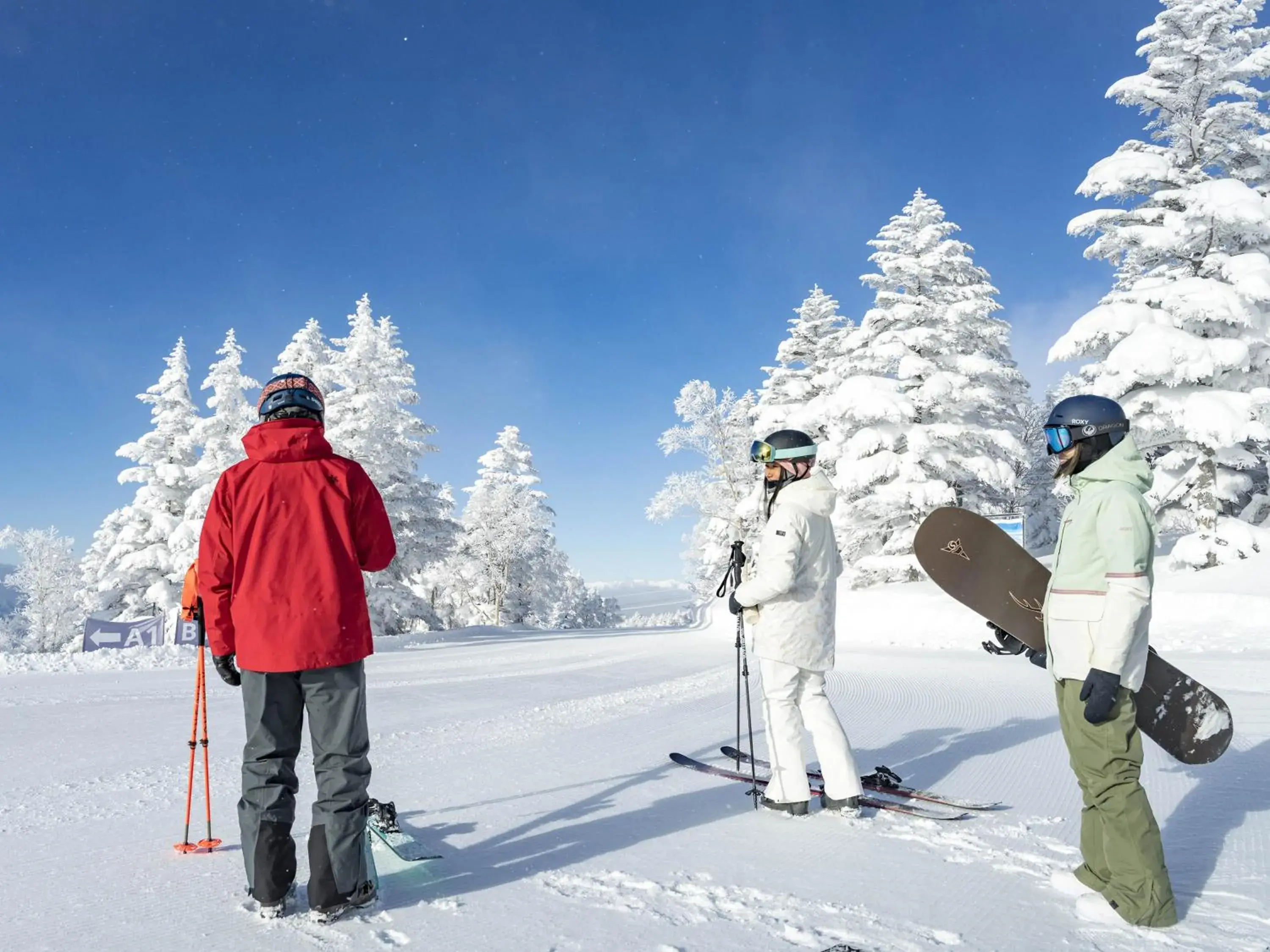 Skiing in Shigakogen Prince Hotel