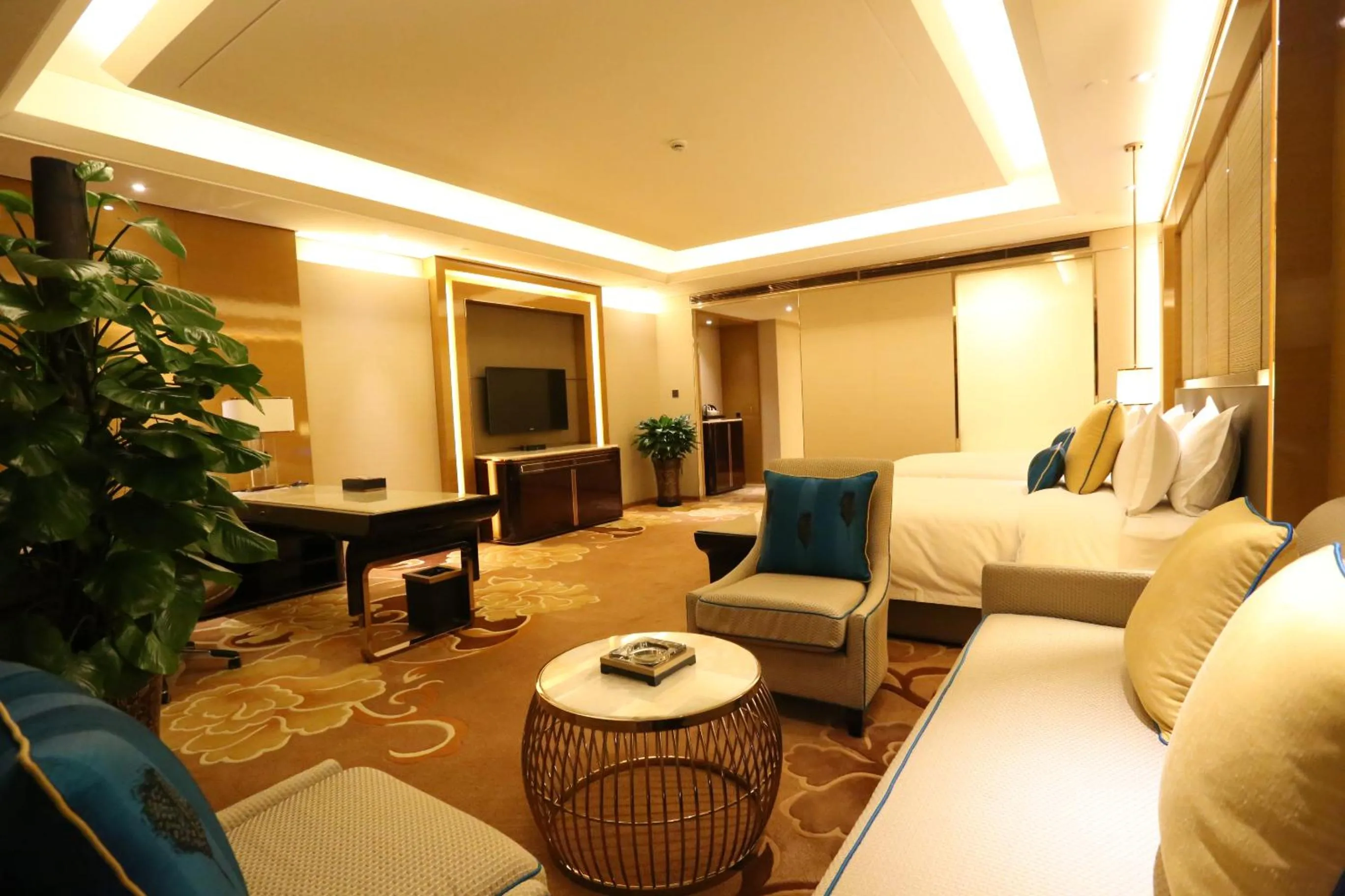 Seating area in JinJiang International Hotel Urumqi