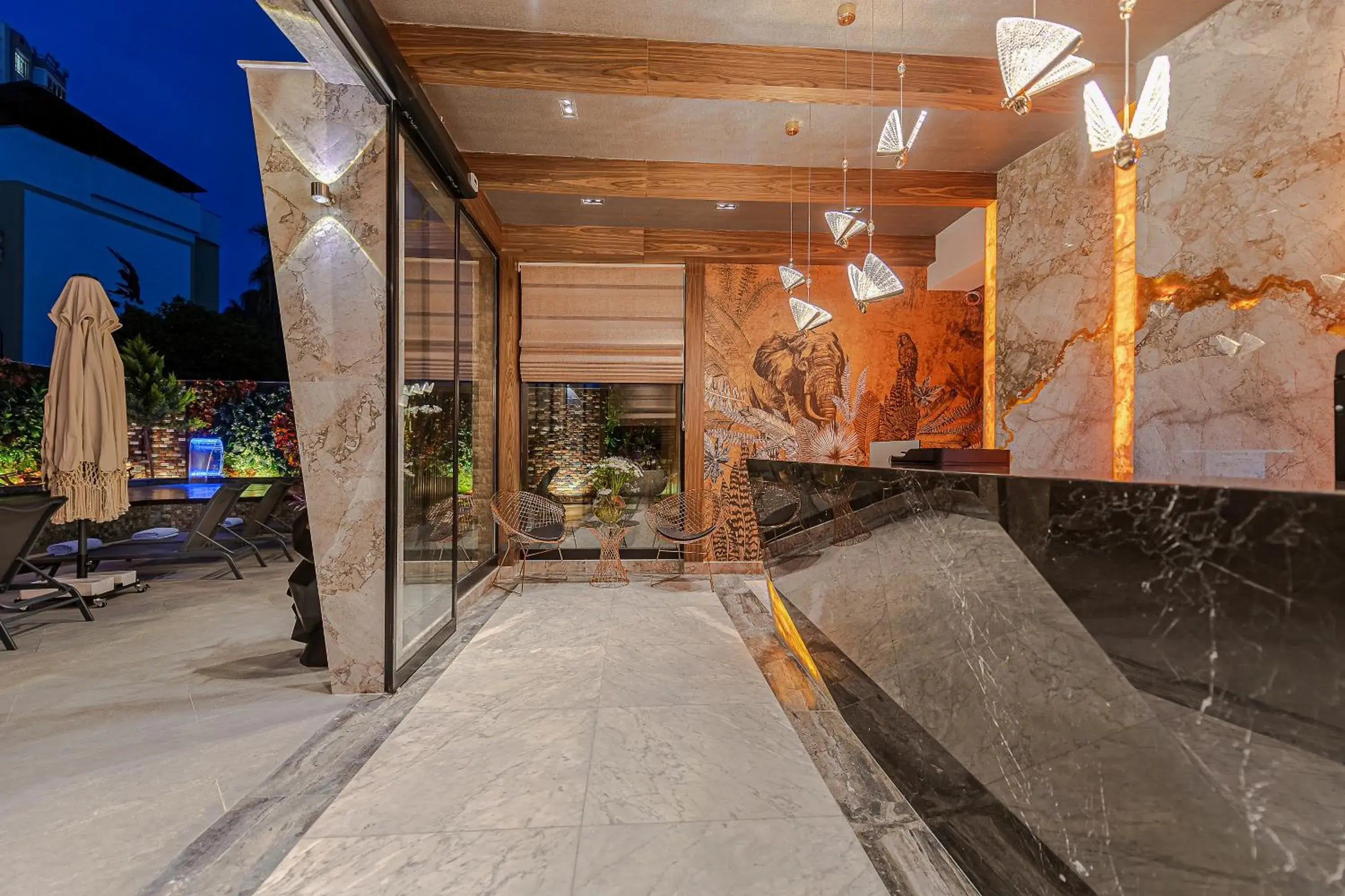 Lobby or reception in Sealife Royal Lobby or reception in Sealife Royal