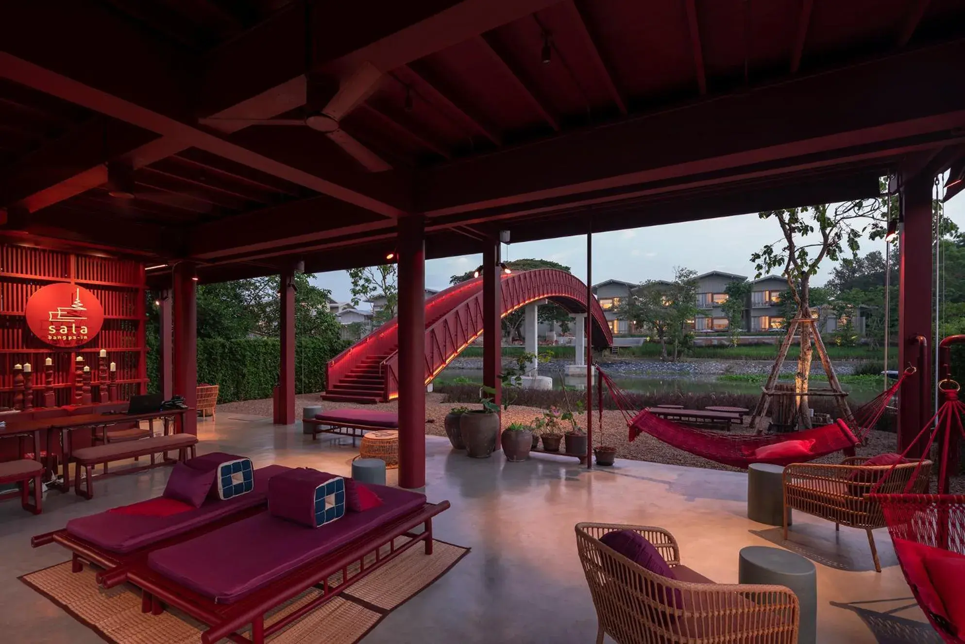 Lobby or reception in Sala Bang Pa-In Lobby or reception in Sala Bang Pa-In