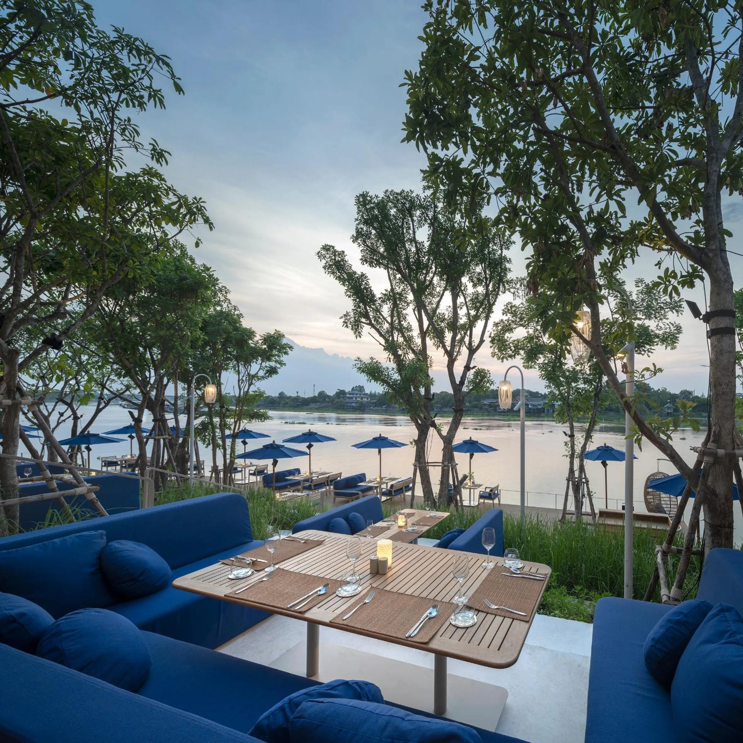 River view in Sala Bang Pa-In