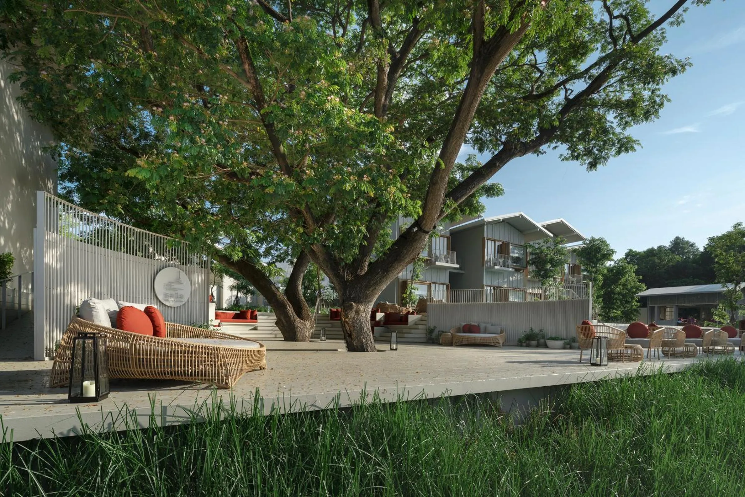 Area and facilities in Sala Bang Pa-In