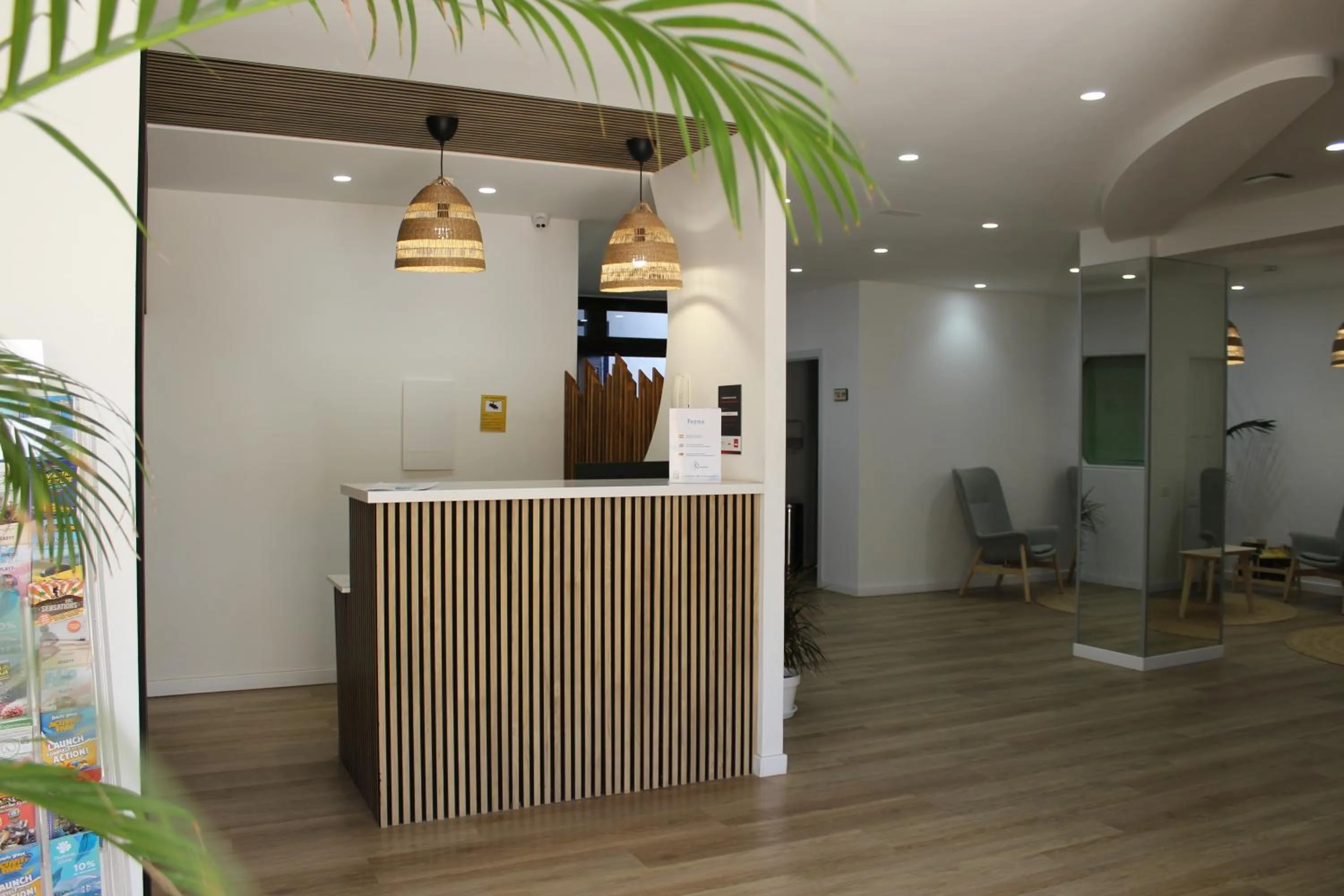 Lobby or reception in Apartamentos Fayna
