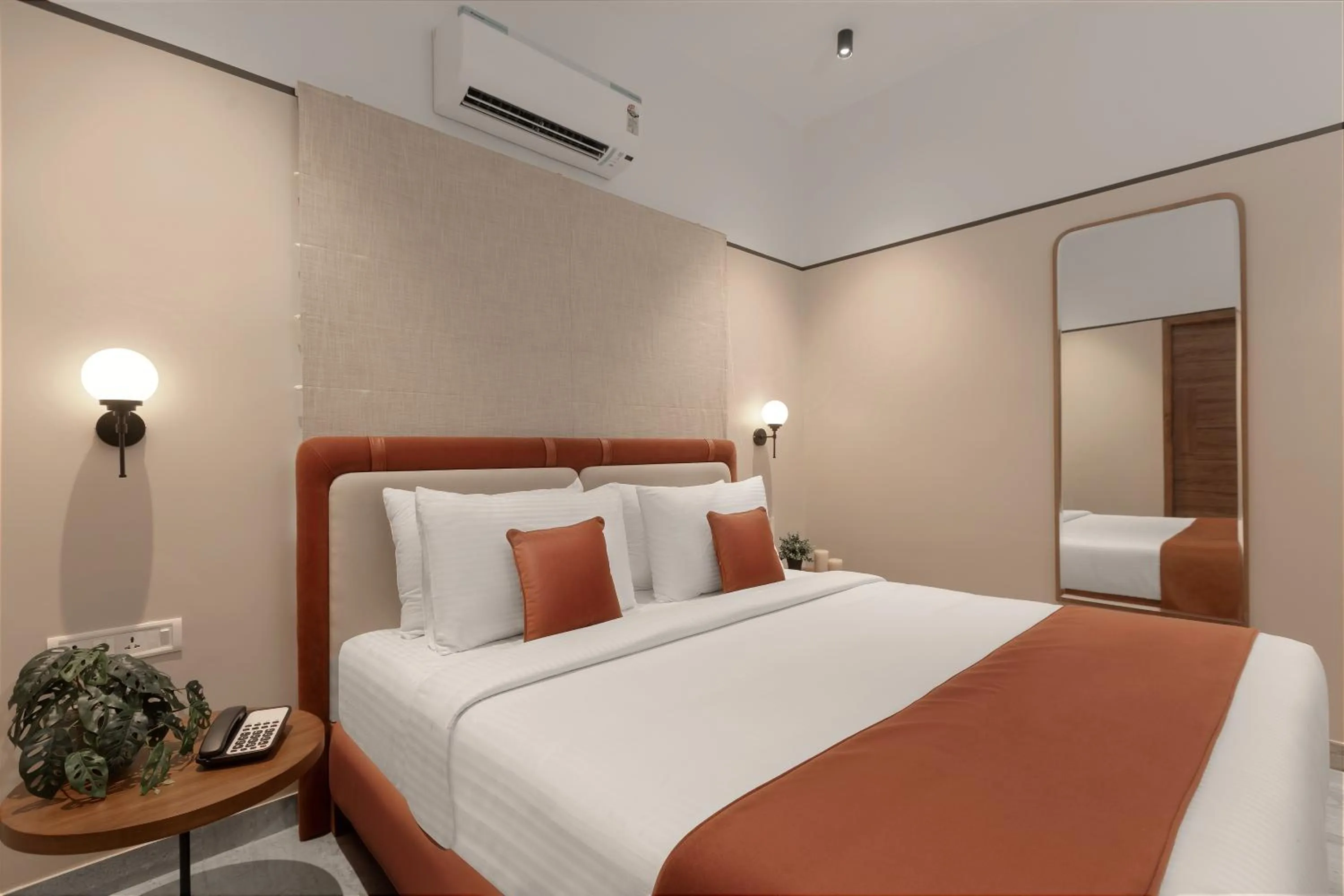 Bedroom, Bed in The Madras Grand