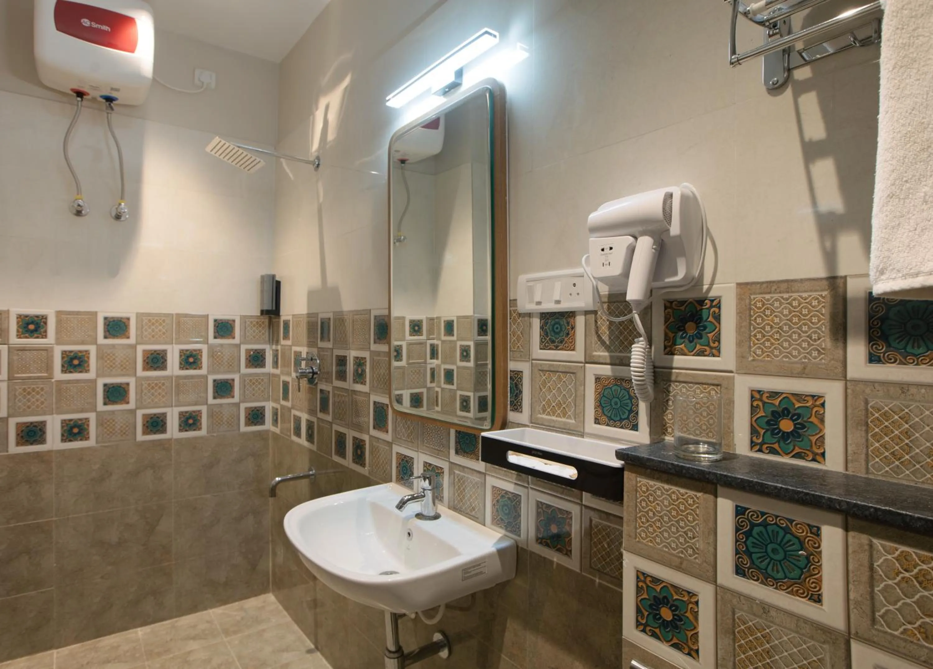 Bathroom in The Madras Grand