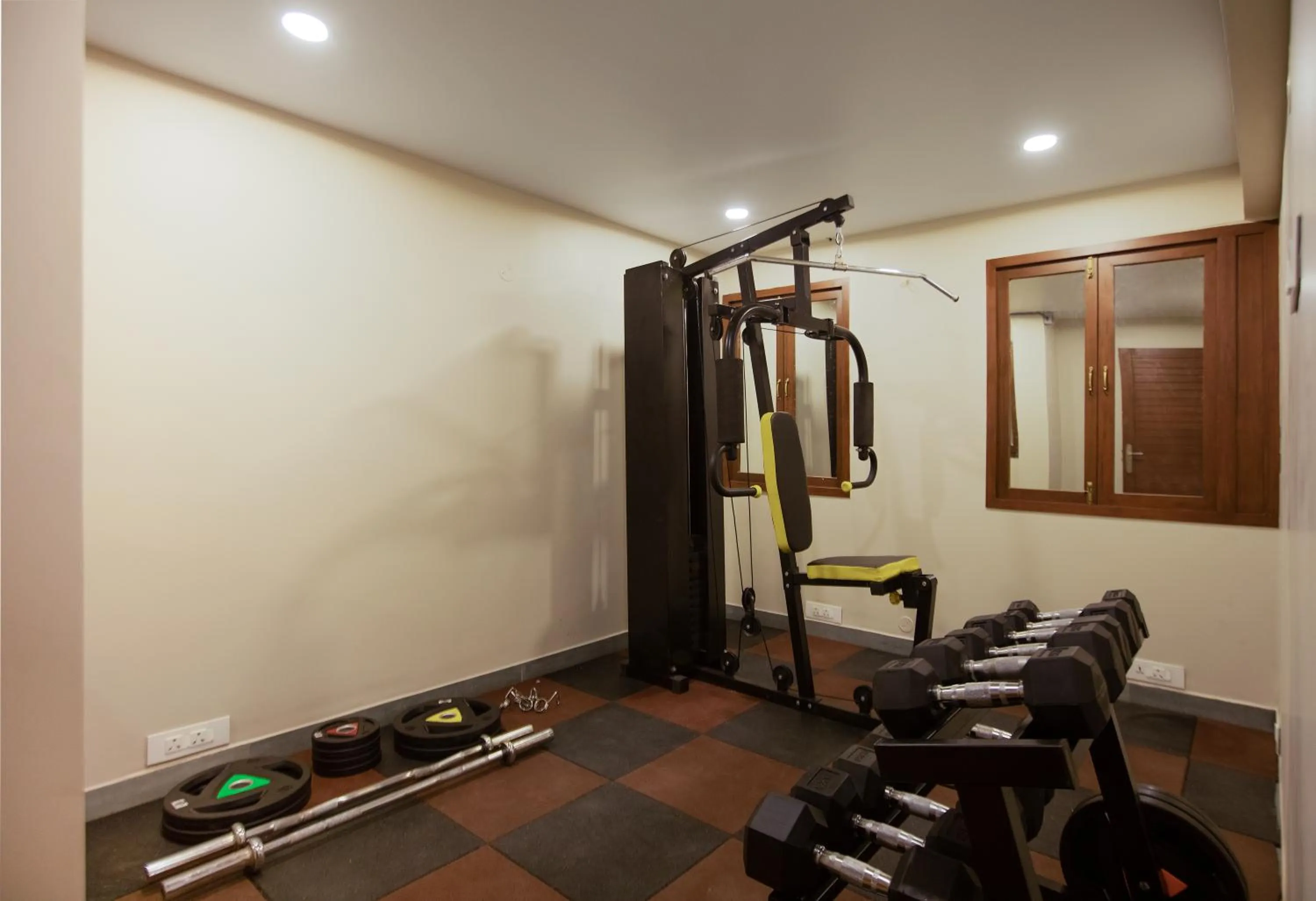 Fitness centre/facilities in The Madras Grand