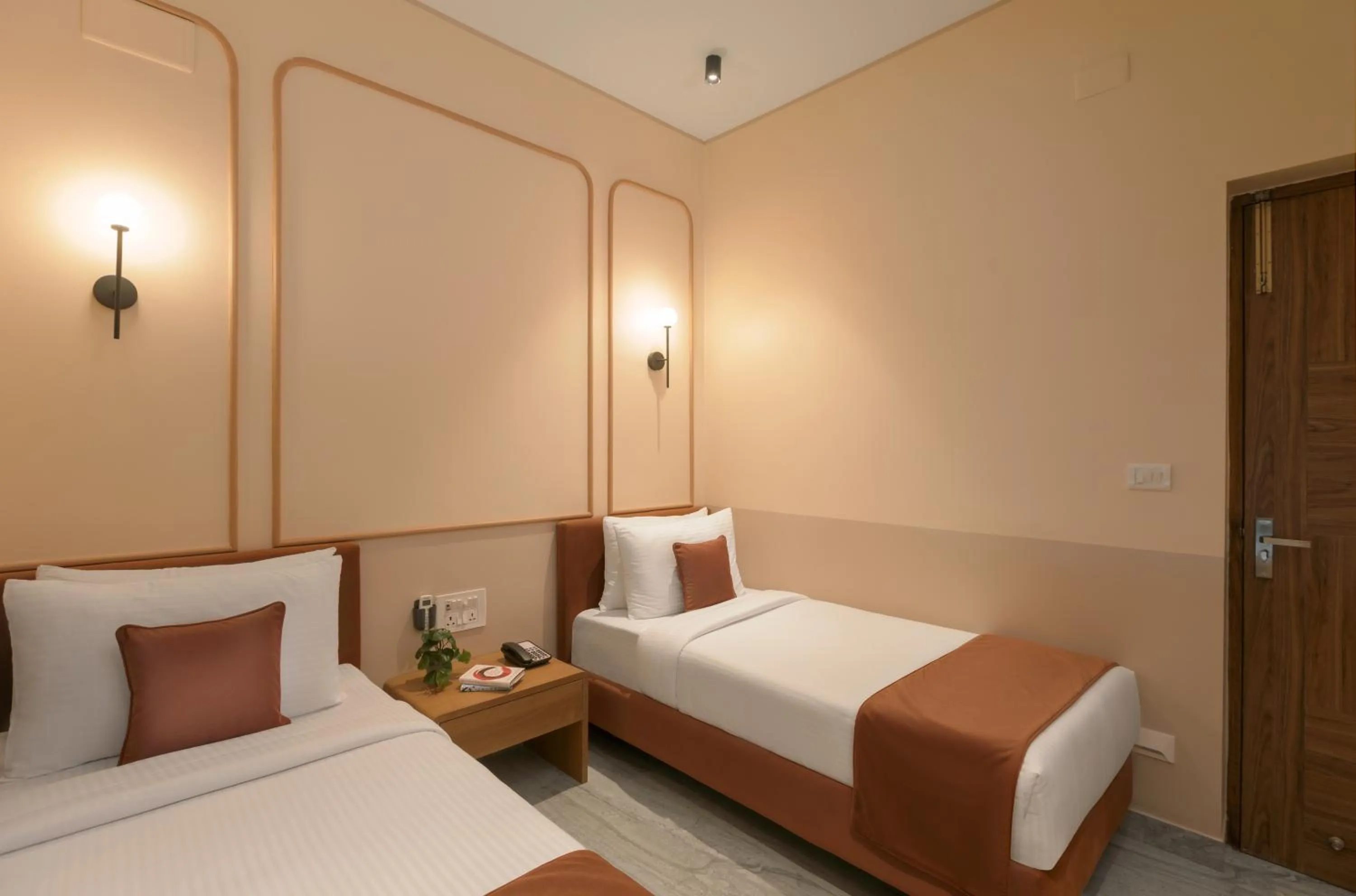 Bedroom, Bed in The Madras Grand