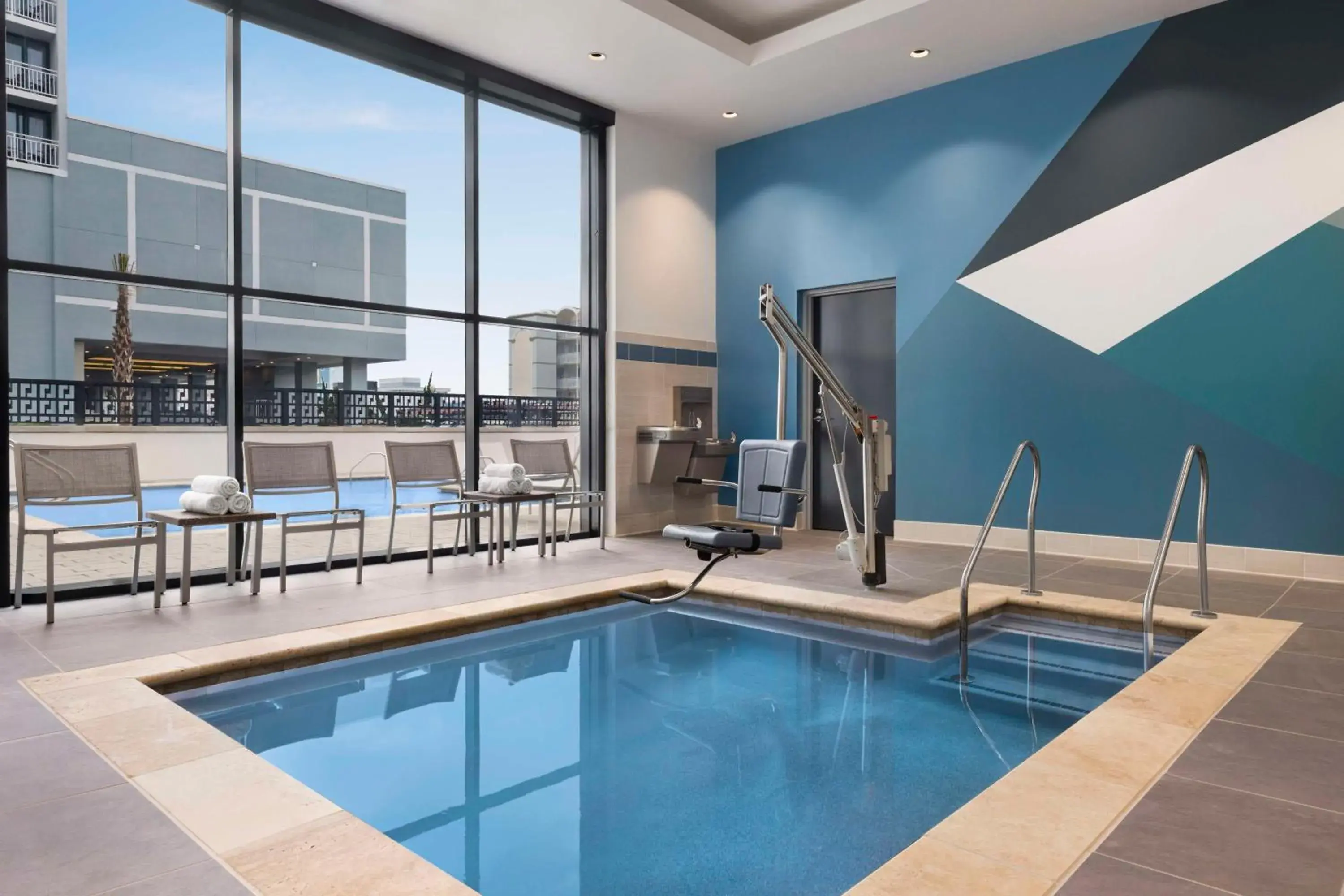 Swimming pool in Hyatt Place Virginia Beach Oceanfront Swimming pool in Hyatt Place Virginia Beach Oceanfront