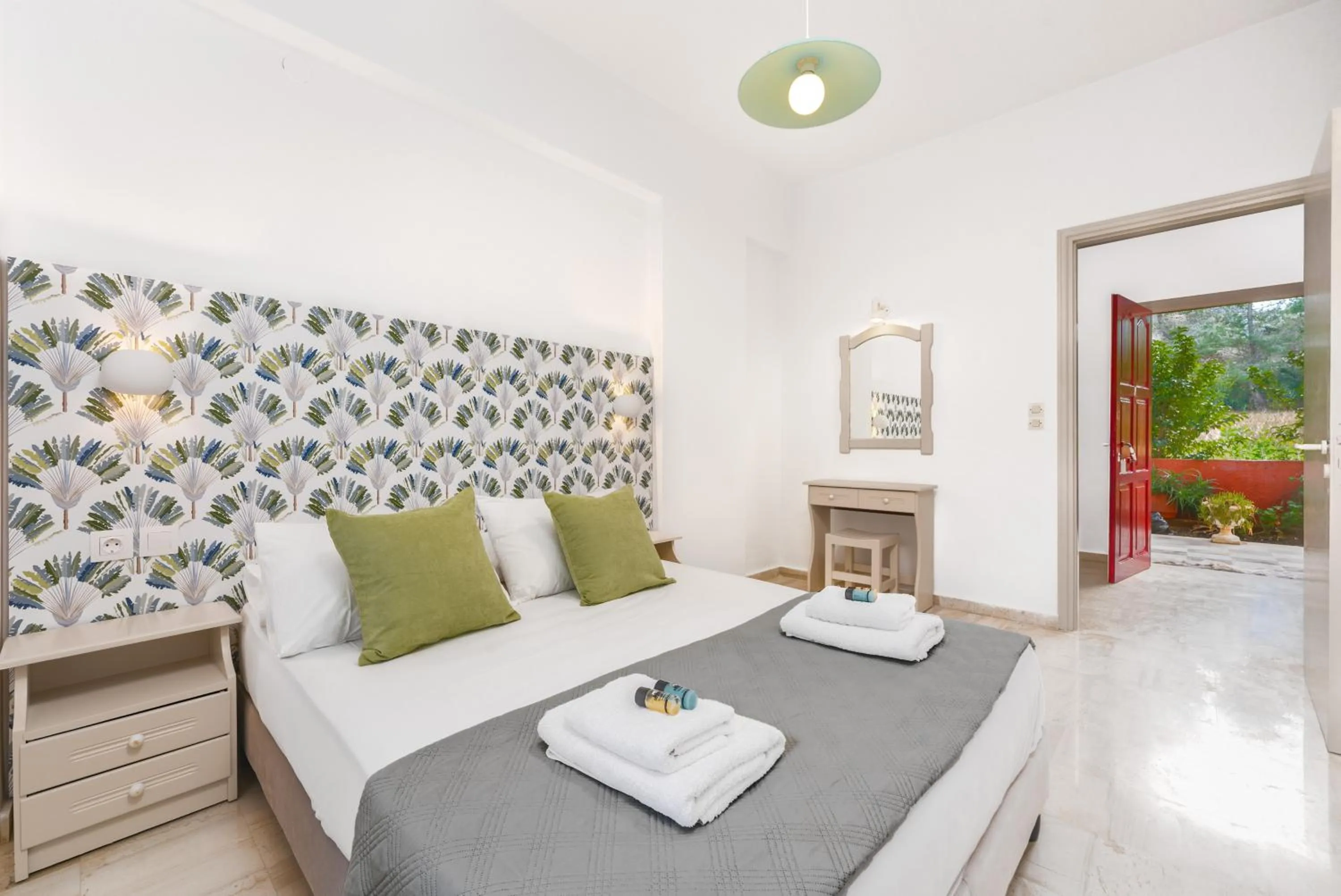 Photo of the whole room, Bed in Pyrgaraki Studios and Apartments