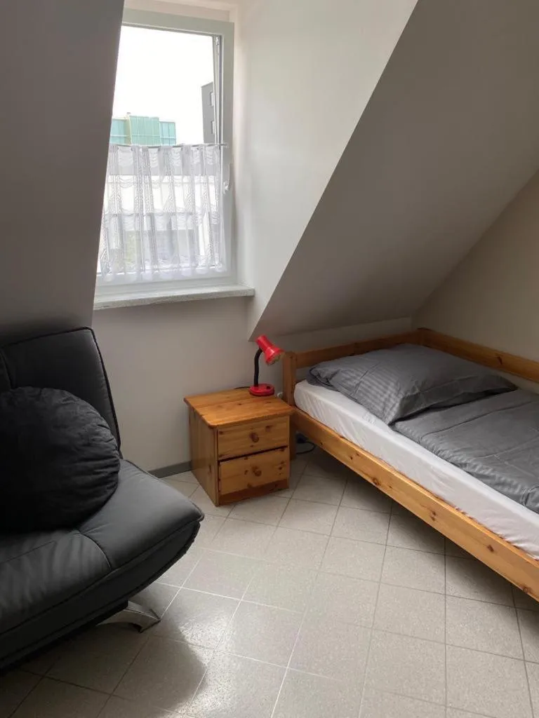 Bedroom, Bed in Budgethotel Stadtbett Wolfsburg