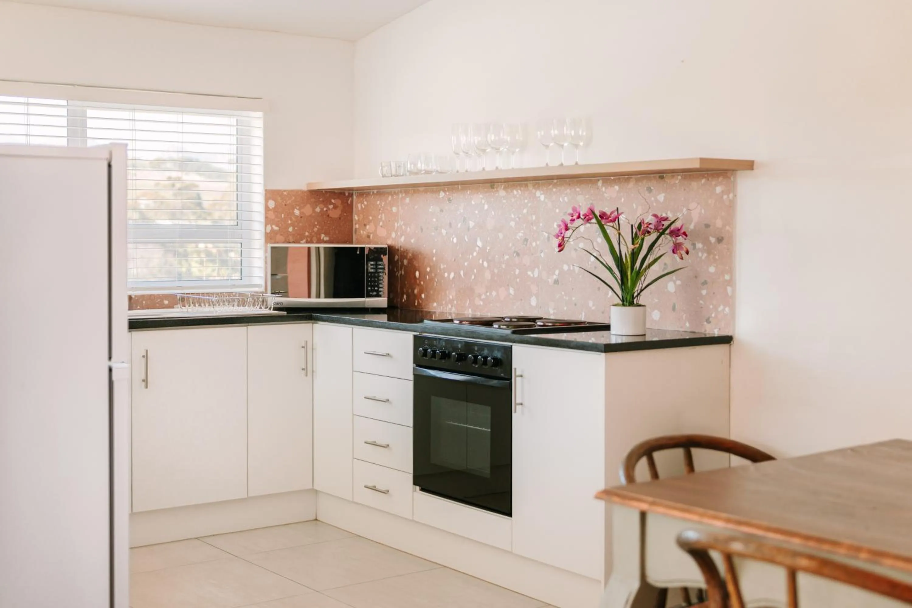 Kitchen or kitchenette in The Salene Hotel & Apartments