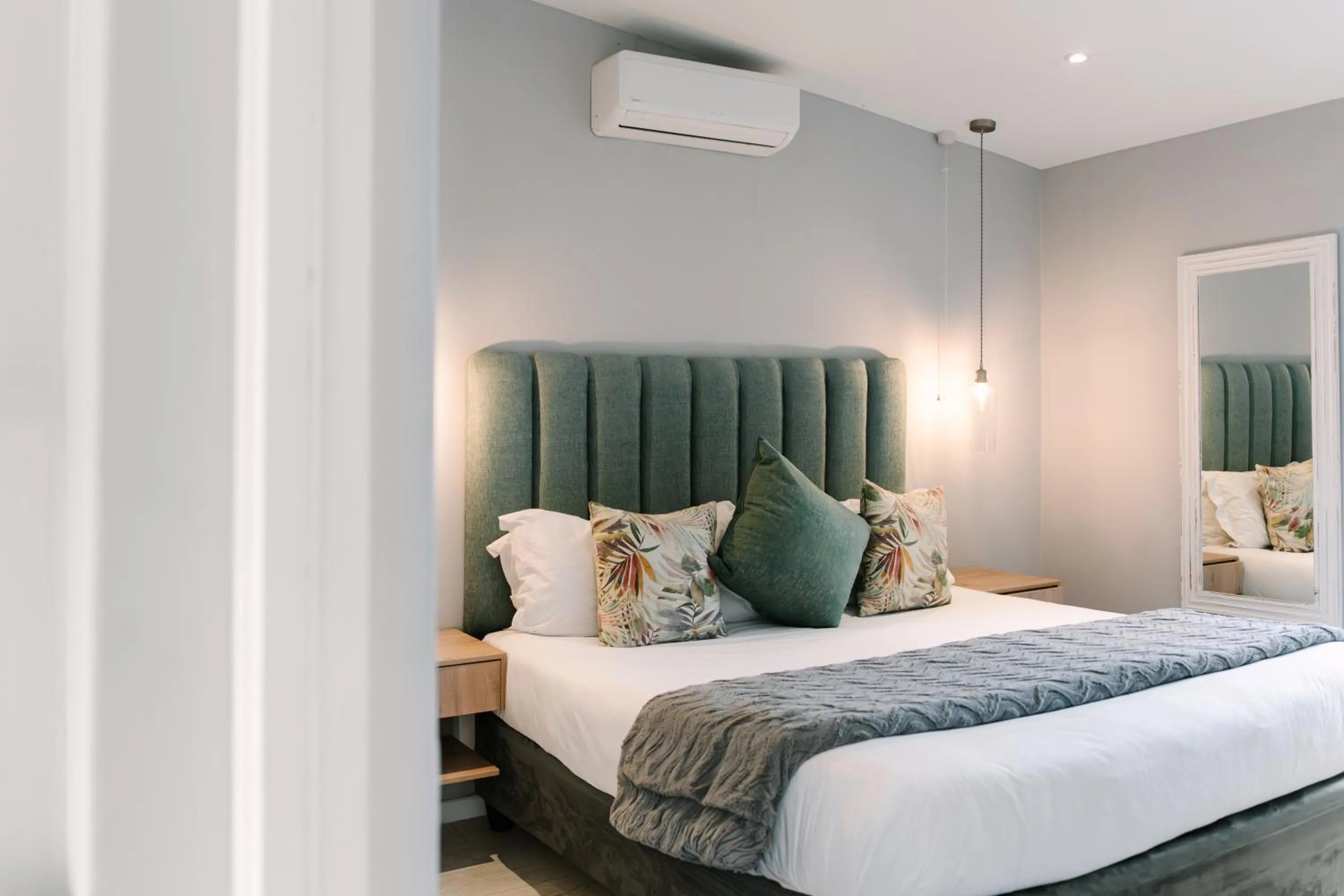 Bed in The Salene Hotel & Apartments